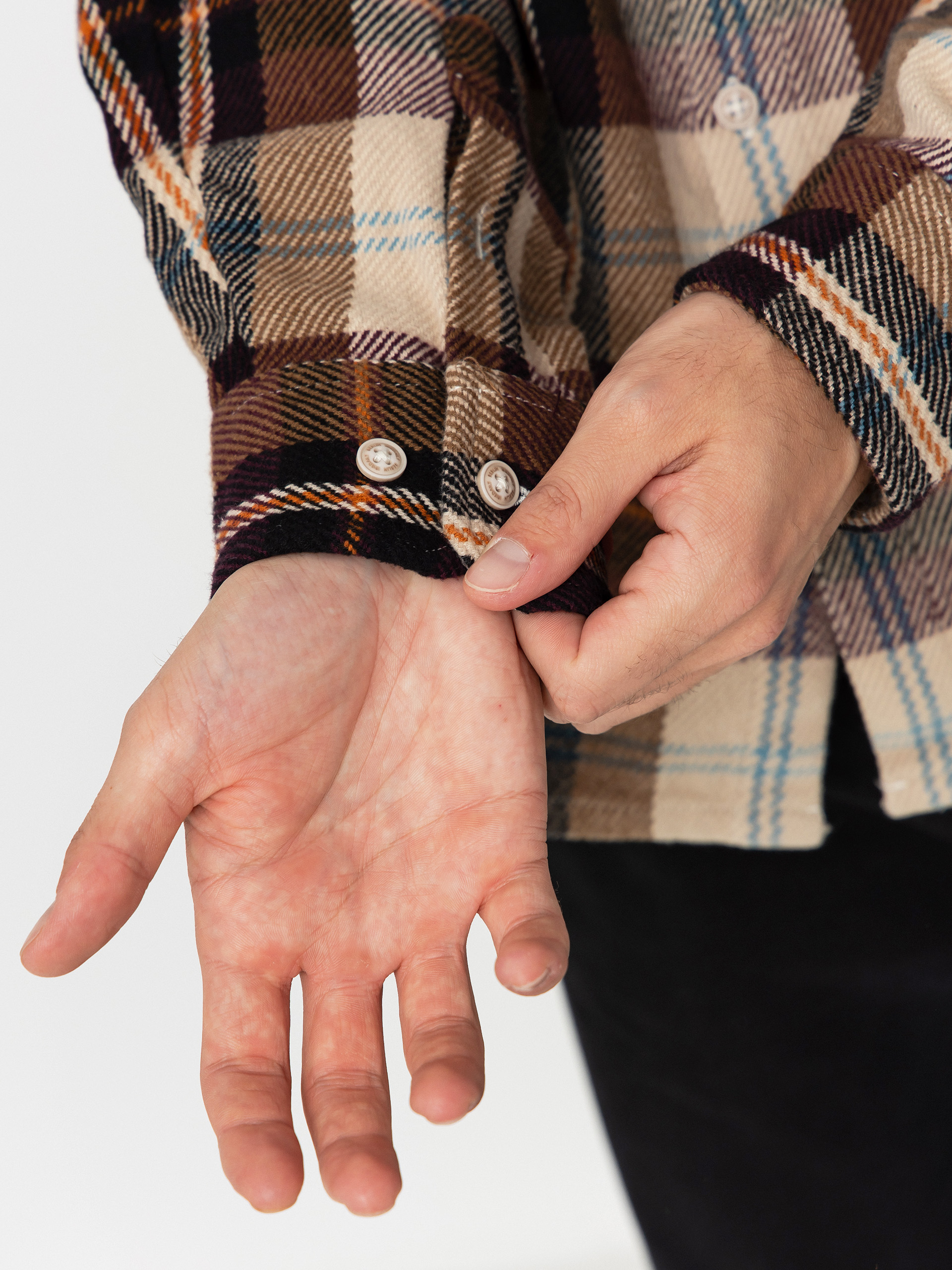 Košeľa Iriedaily Chillax Lumber (sandstone)