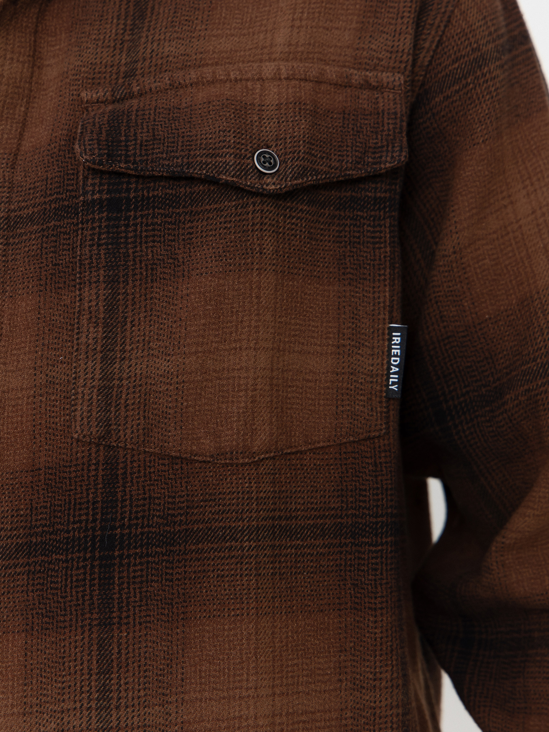 Košeľa Iriedaily Rosomako Eco (dark coffee)