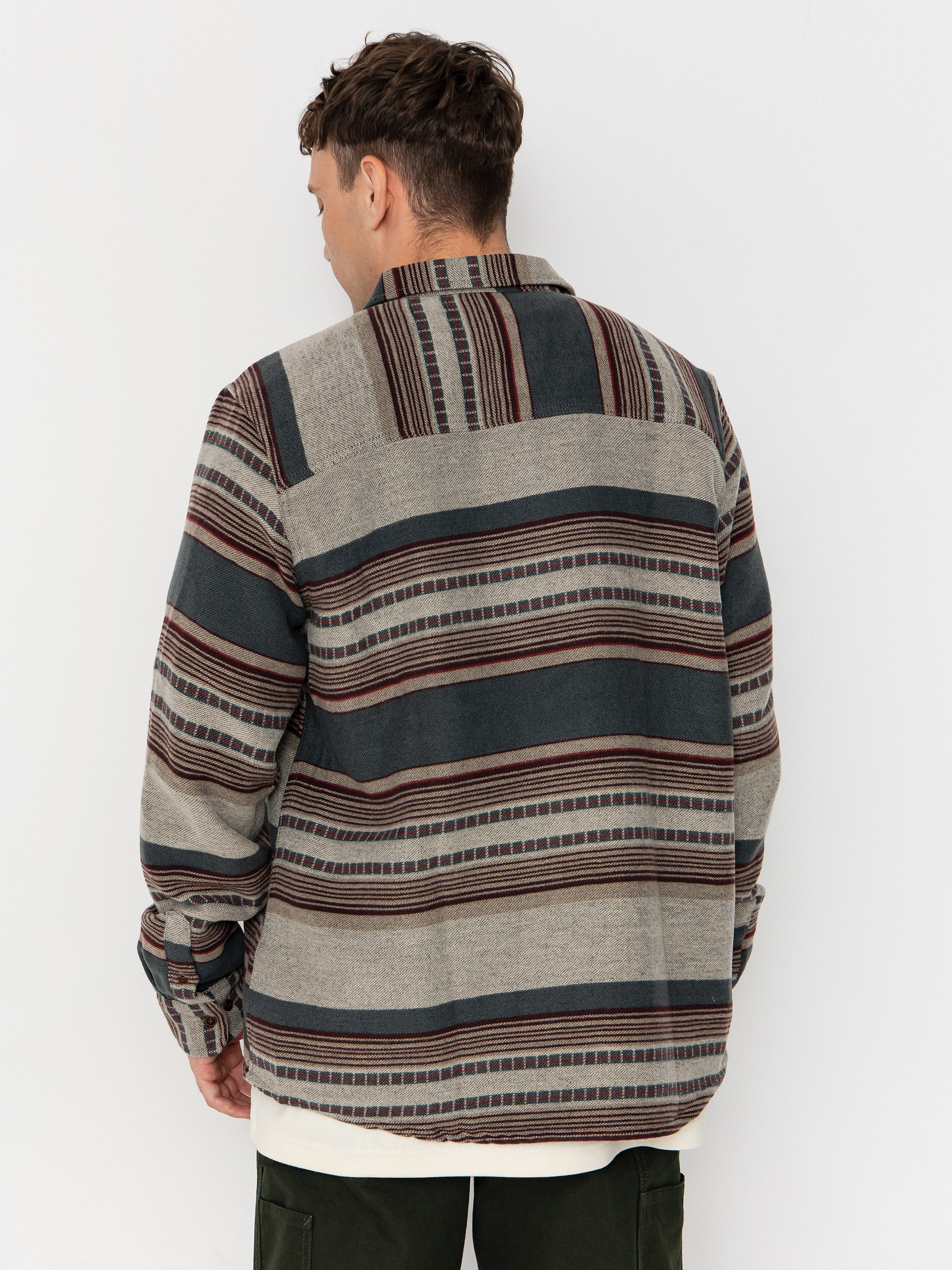 Košeľa Iriedaily Santania (khaki green)