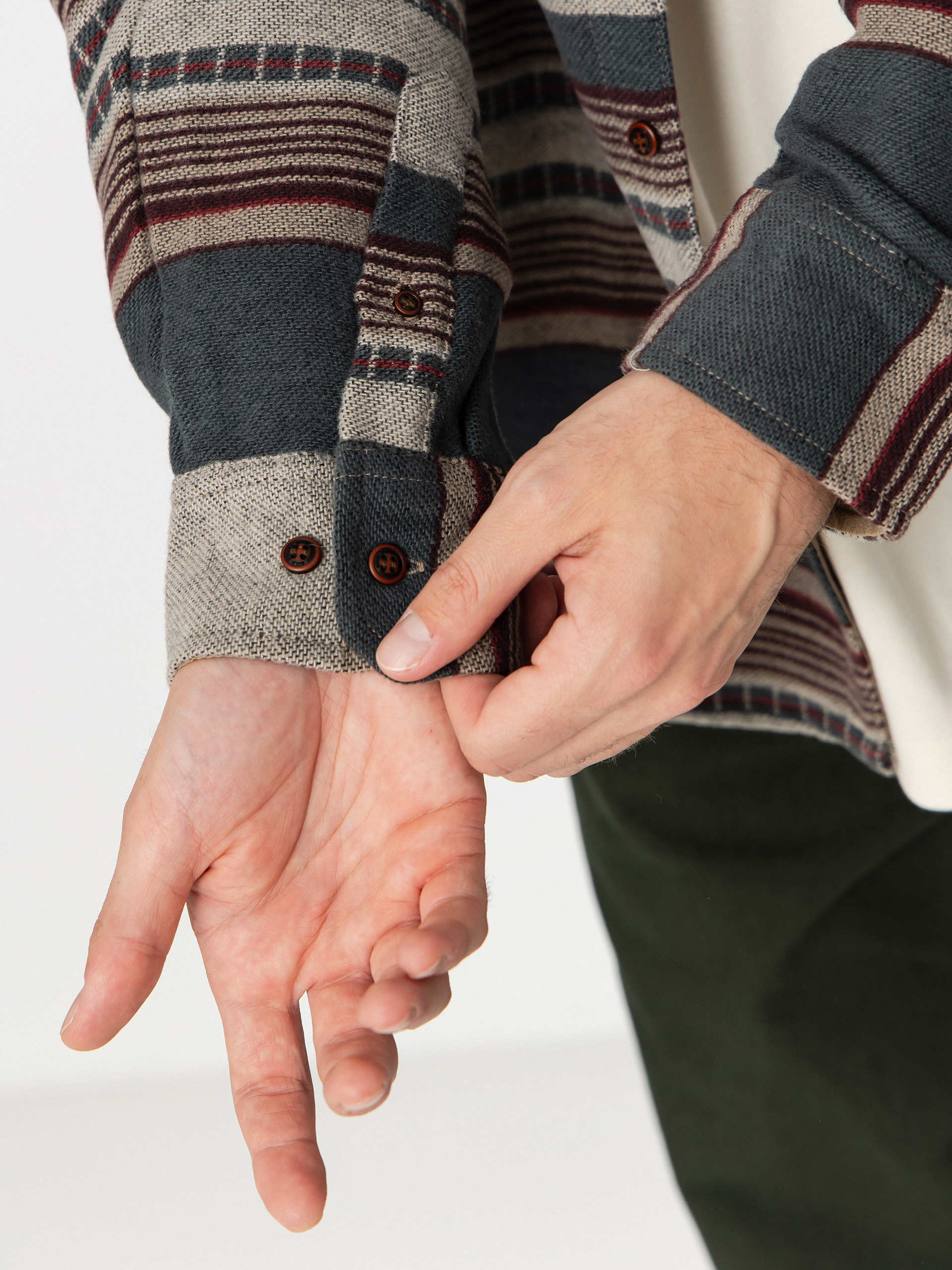 Košeľa Iriedaily Santania (khaki green)