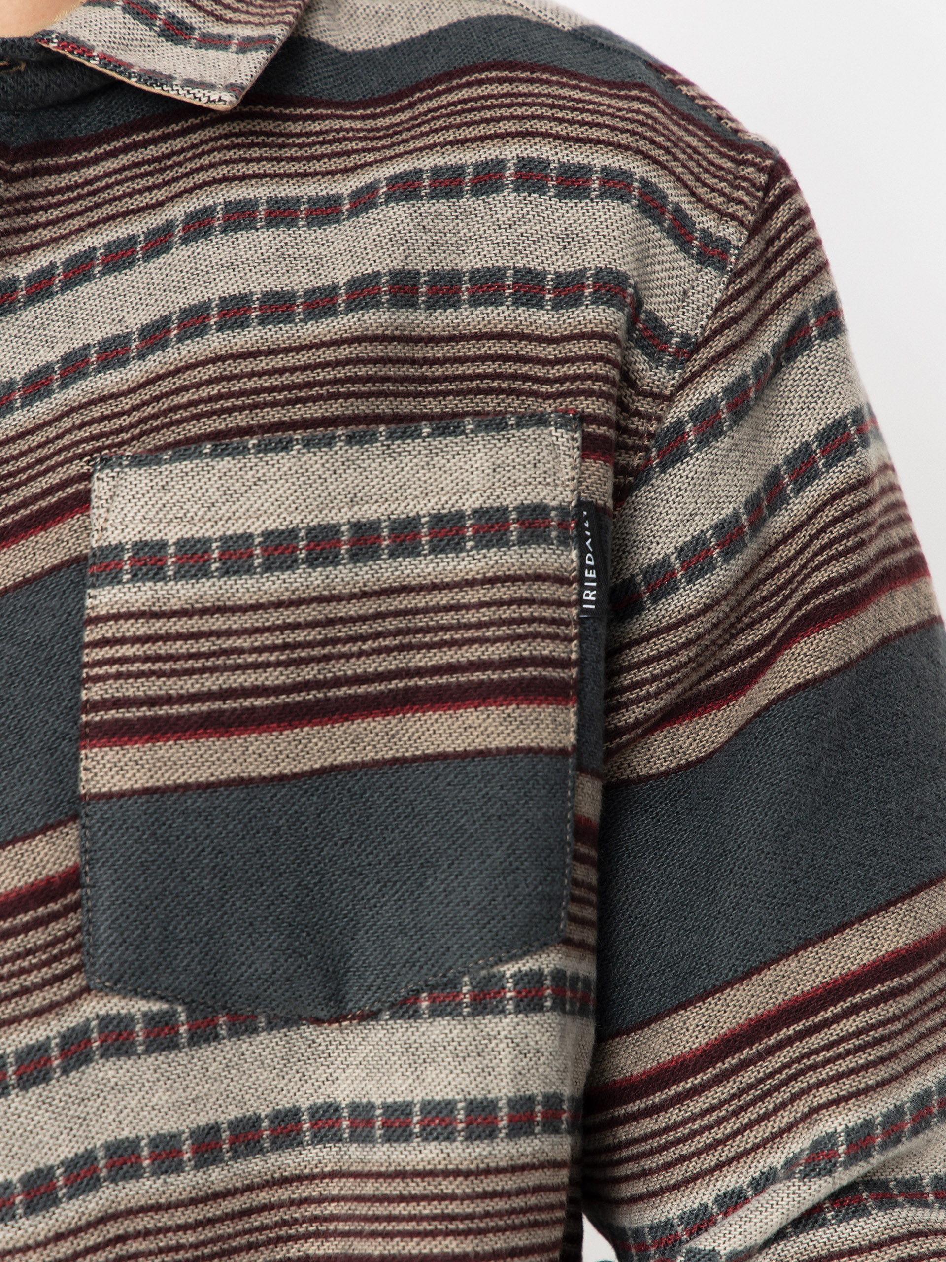 Košeľa Iriedaily Santania (khaki green)