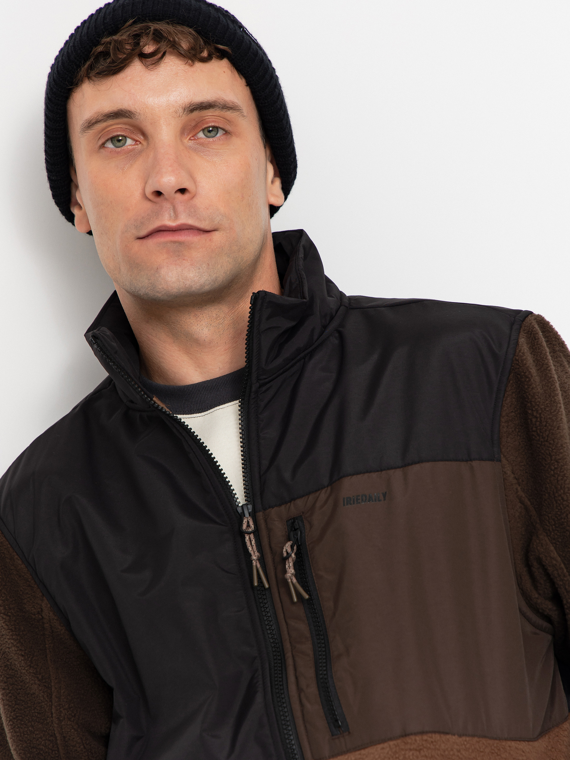 Bunda Iriedaily Auf Deck Fleece (dark coffee)
