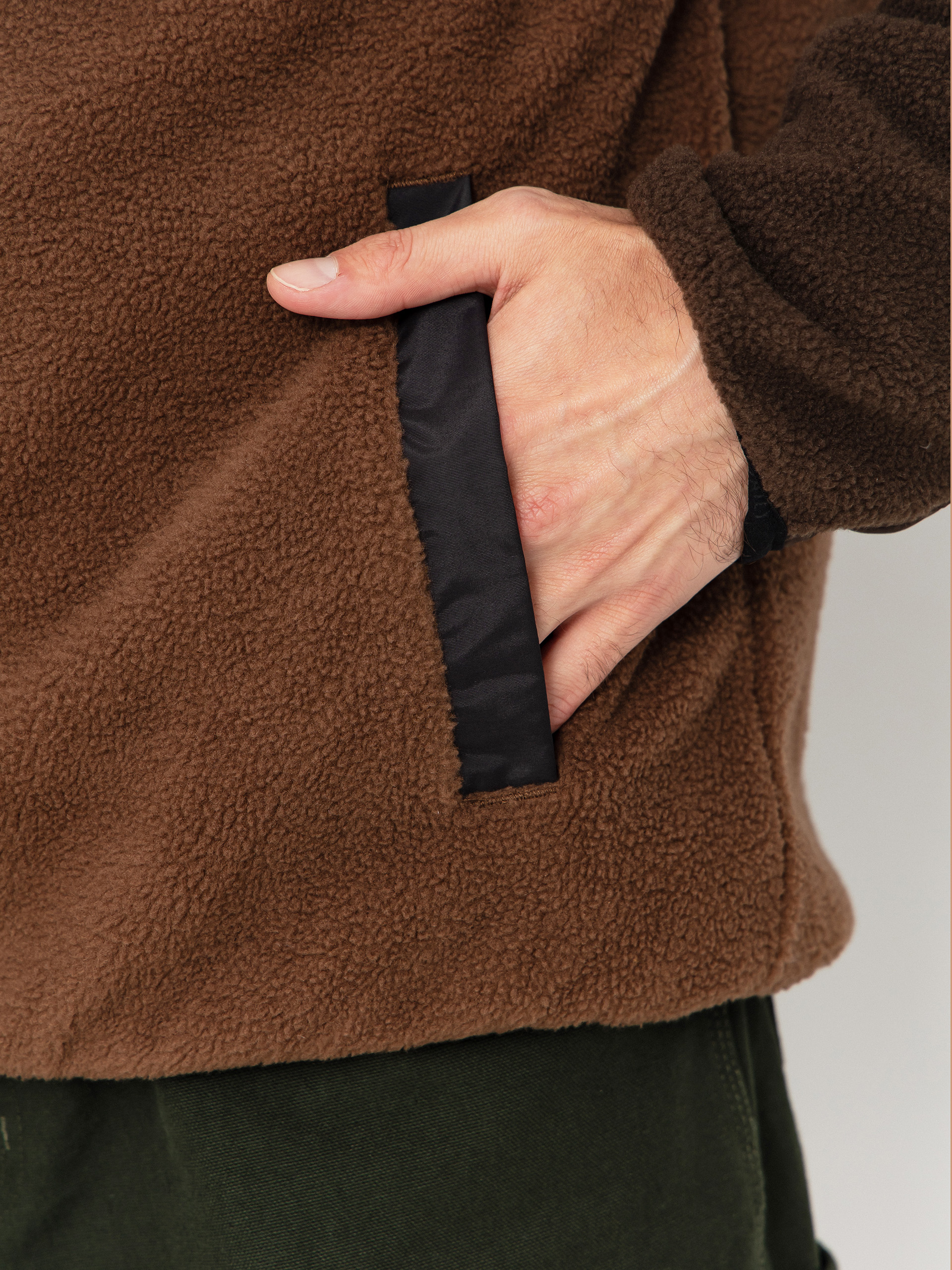 Bunda Iriedaily Auf Deck Fleece (dark coffee)