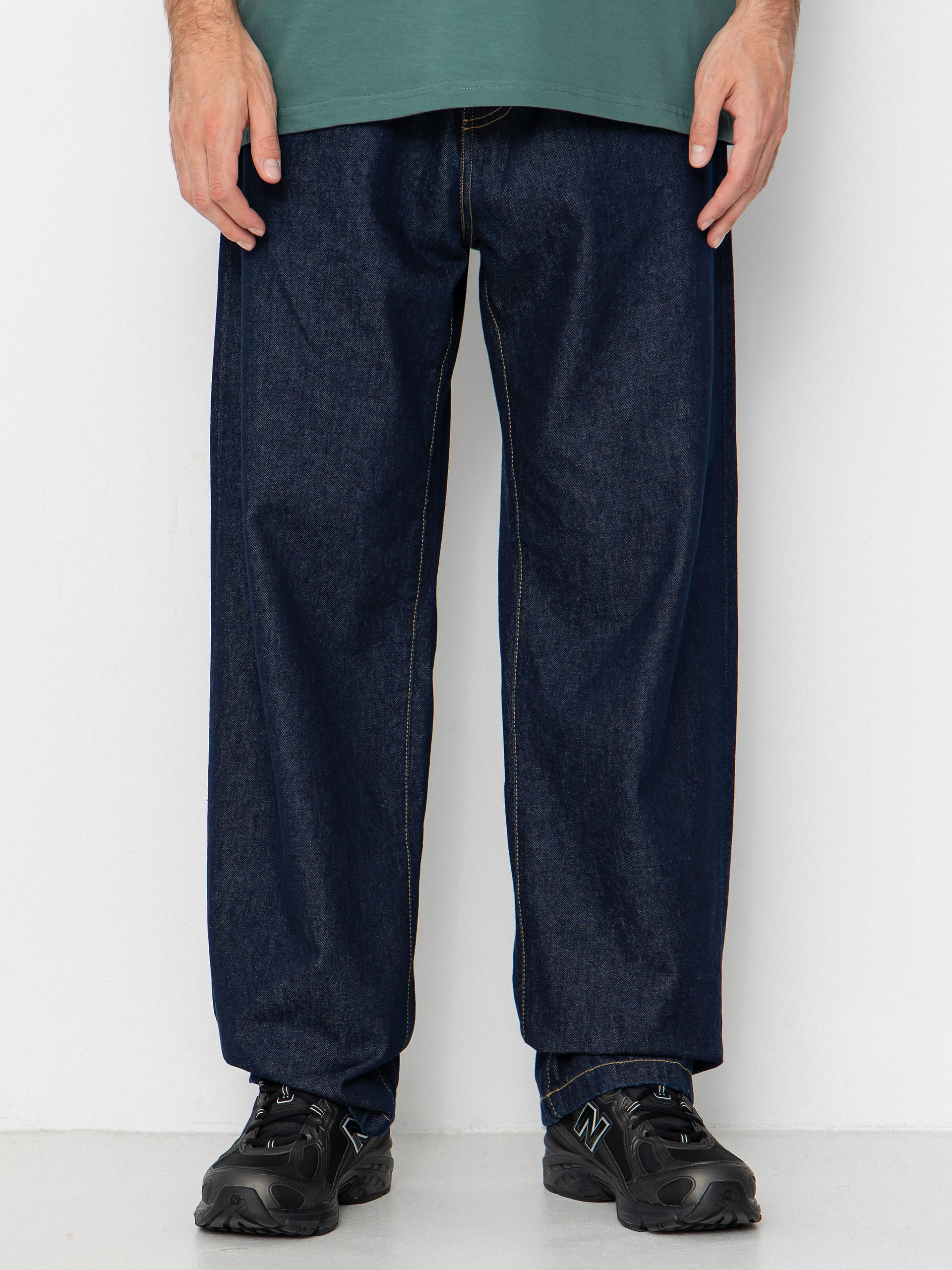 Nohavice Carhartt WIP Landon (blue/rinsed)