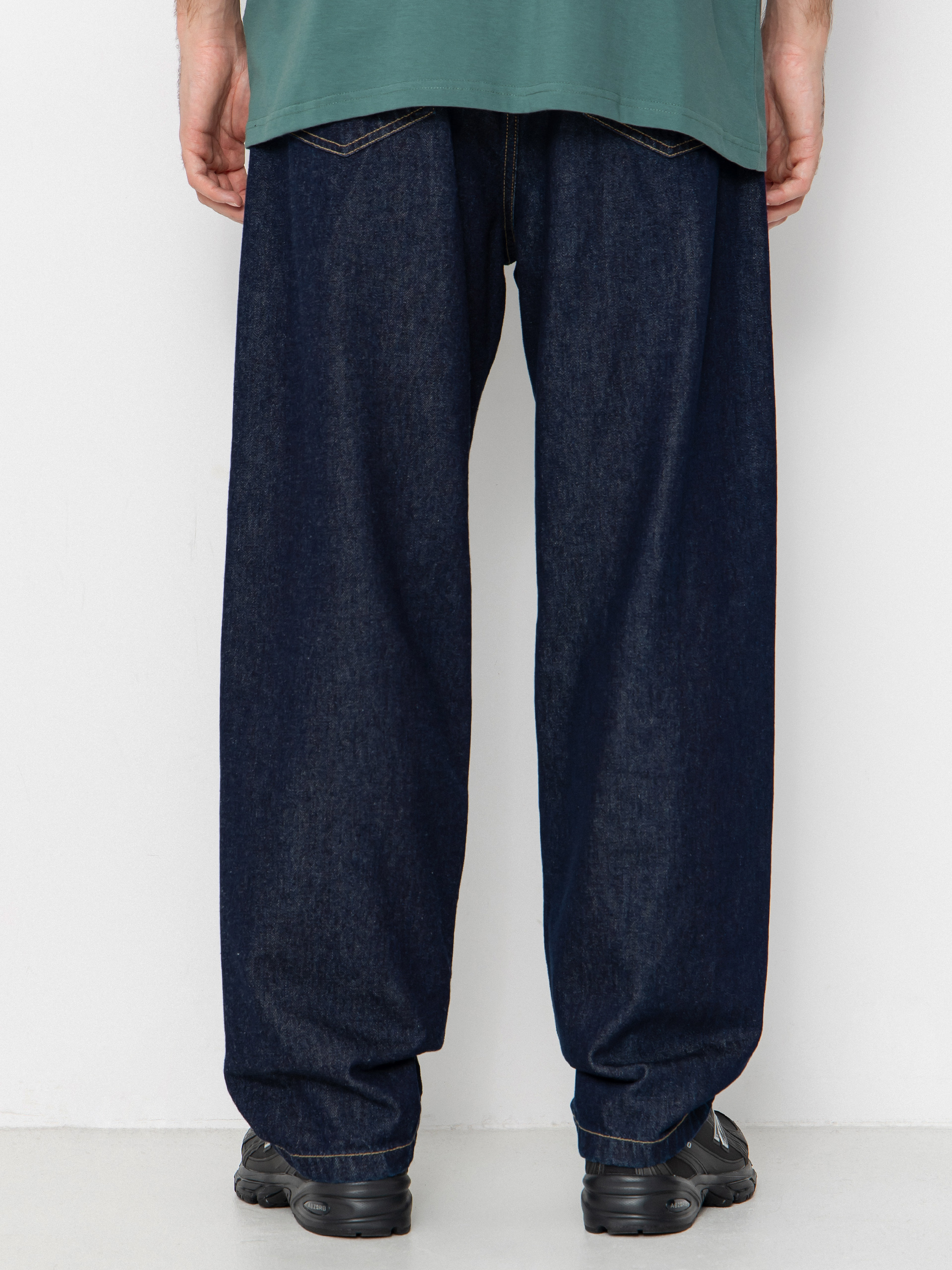 Nohavice Carhartt WIP Landon (blue/rinsed)