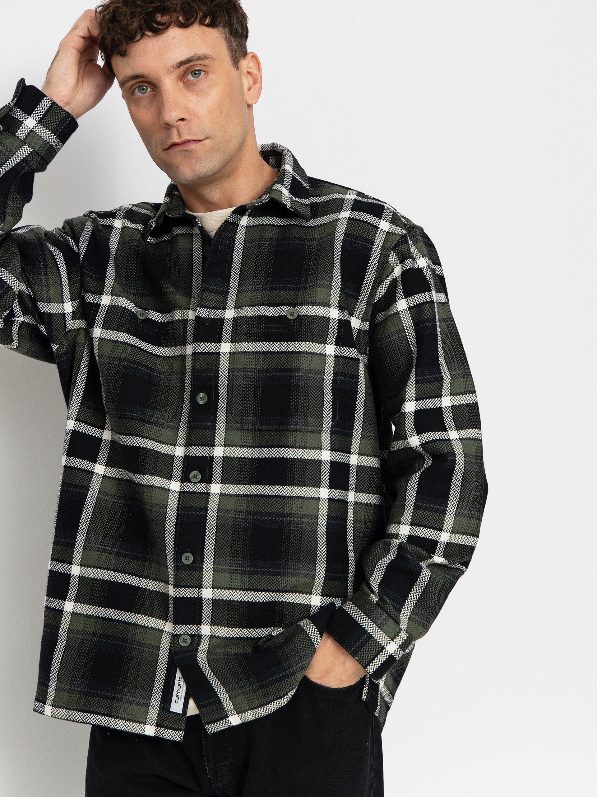 Kou0161eu013ea Carhartt WIP Vaughn (vaughn check/opuntia)