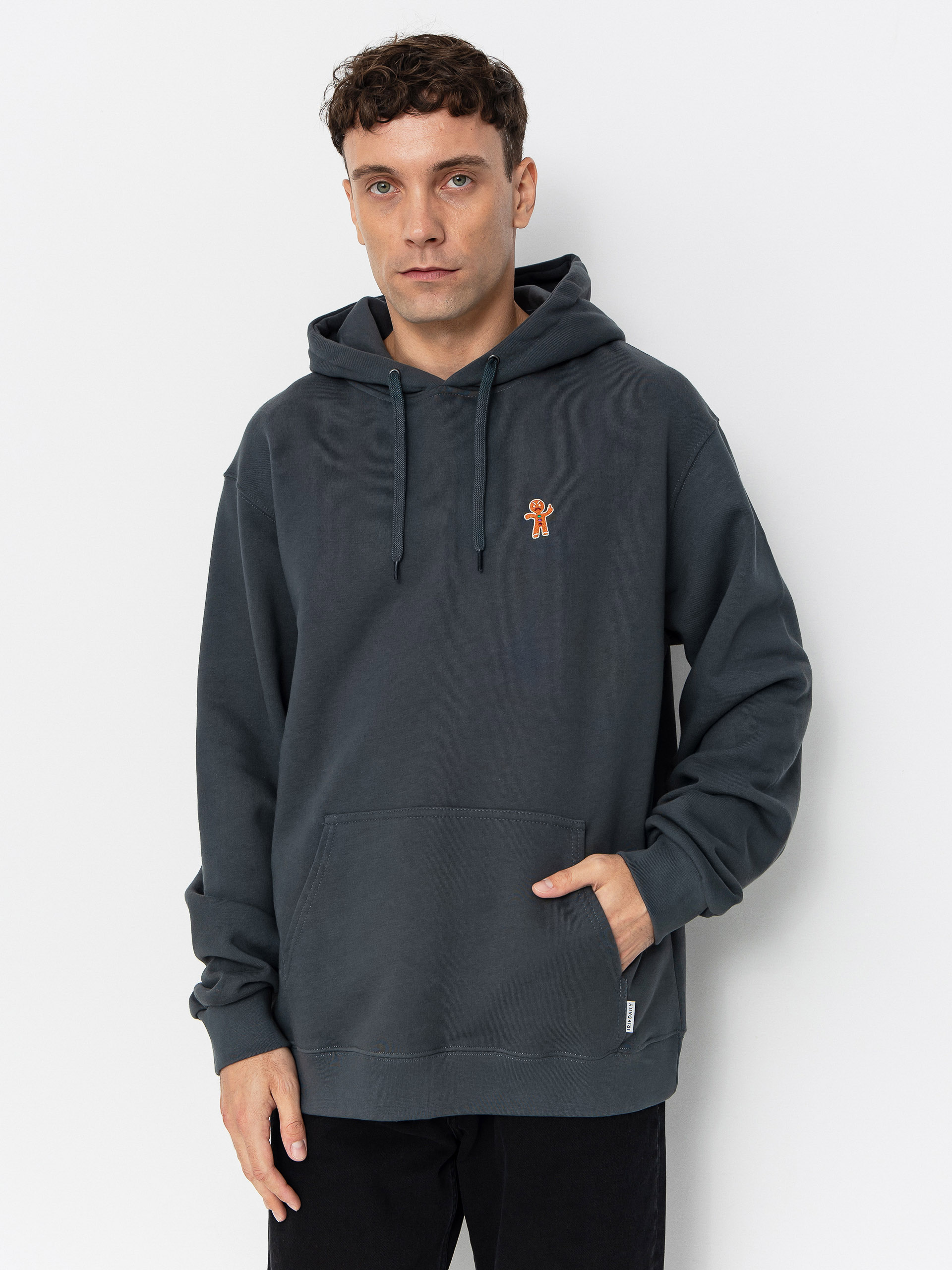 Mikina s kapucňou Iriedaily Cookieman HD (dark jungle)