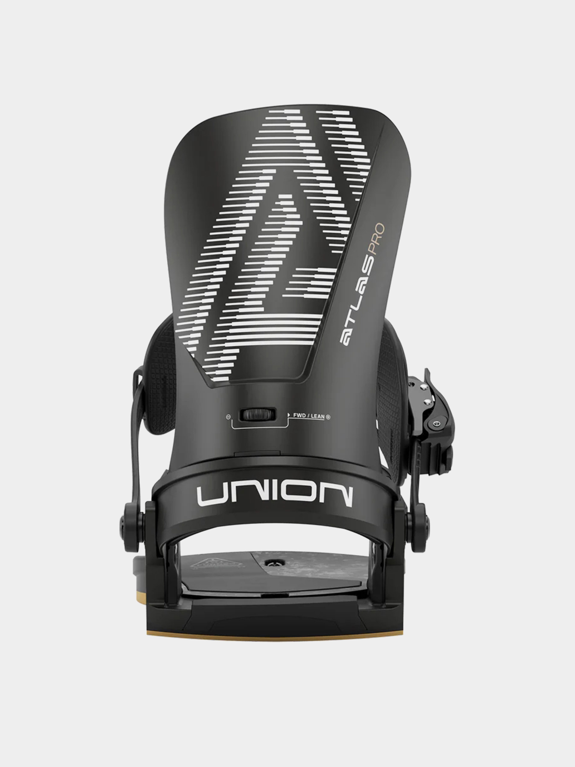 Pánske Snowboardové viazanie Union Atlas Pro (metallic black)