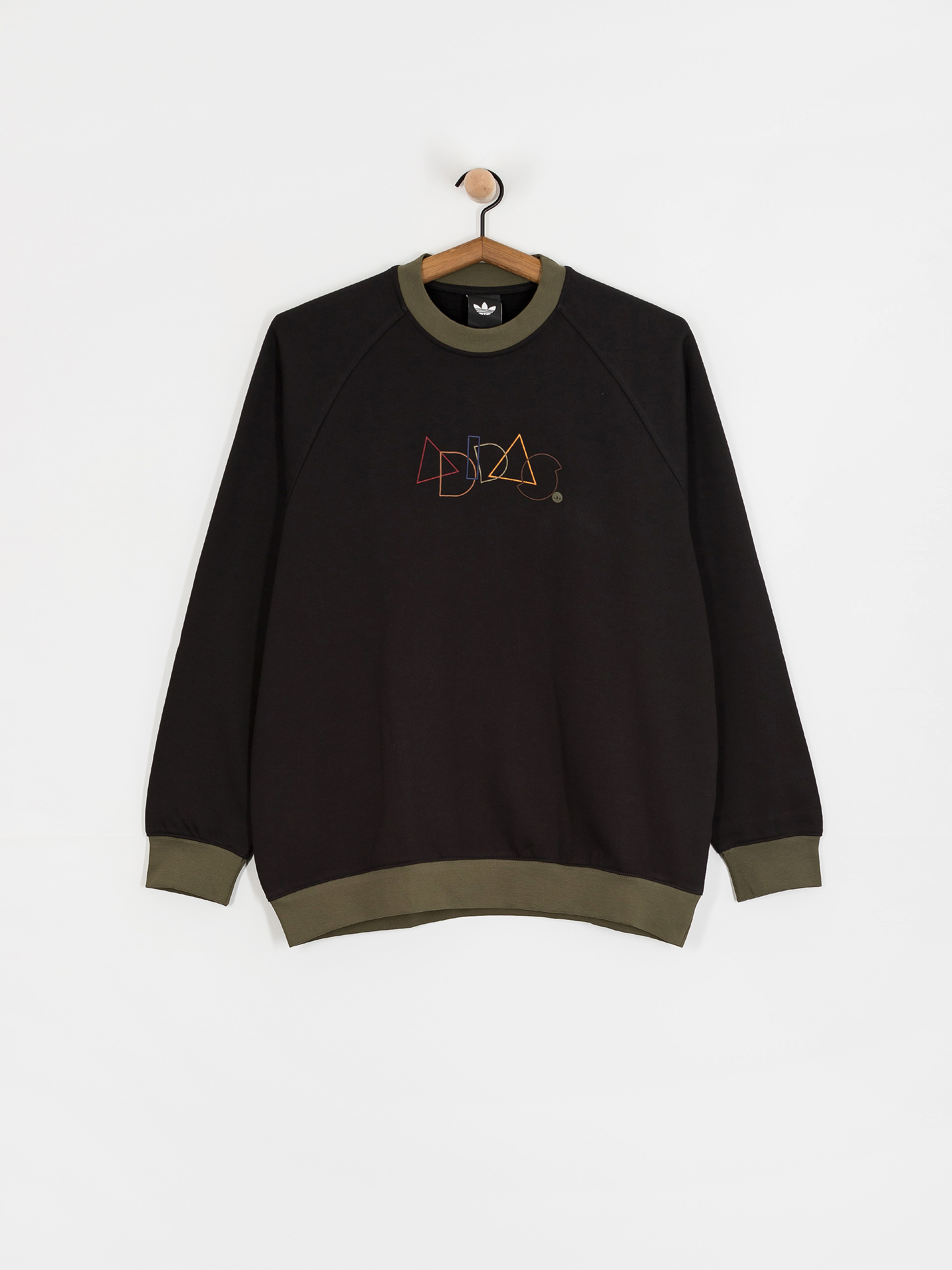 Mikina adidas Skate Geo Crew (black)