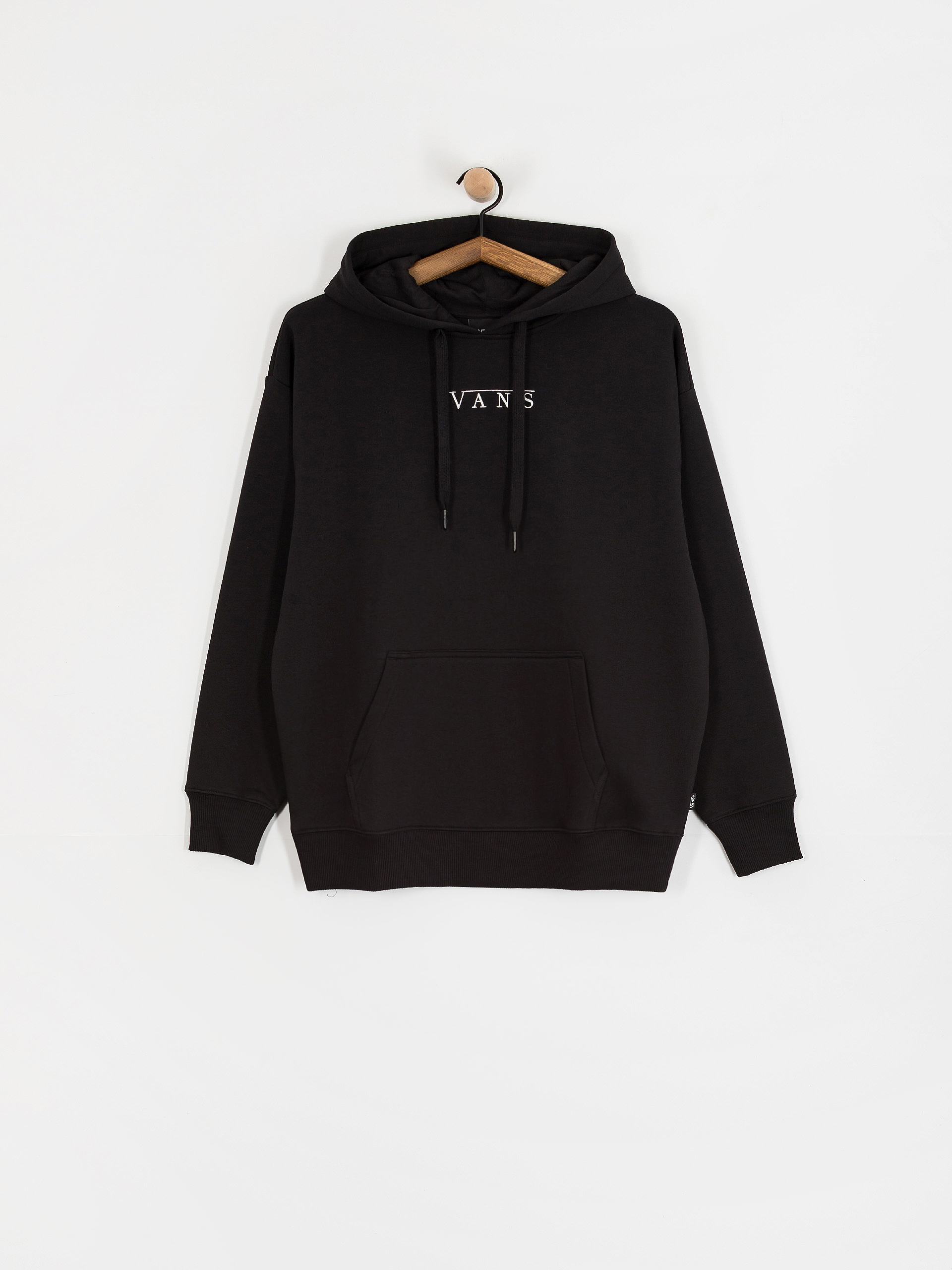 Mikina s kapucňou Vans Talk Talk Os HD Wmn (black)