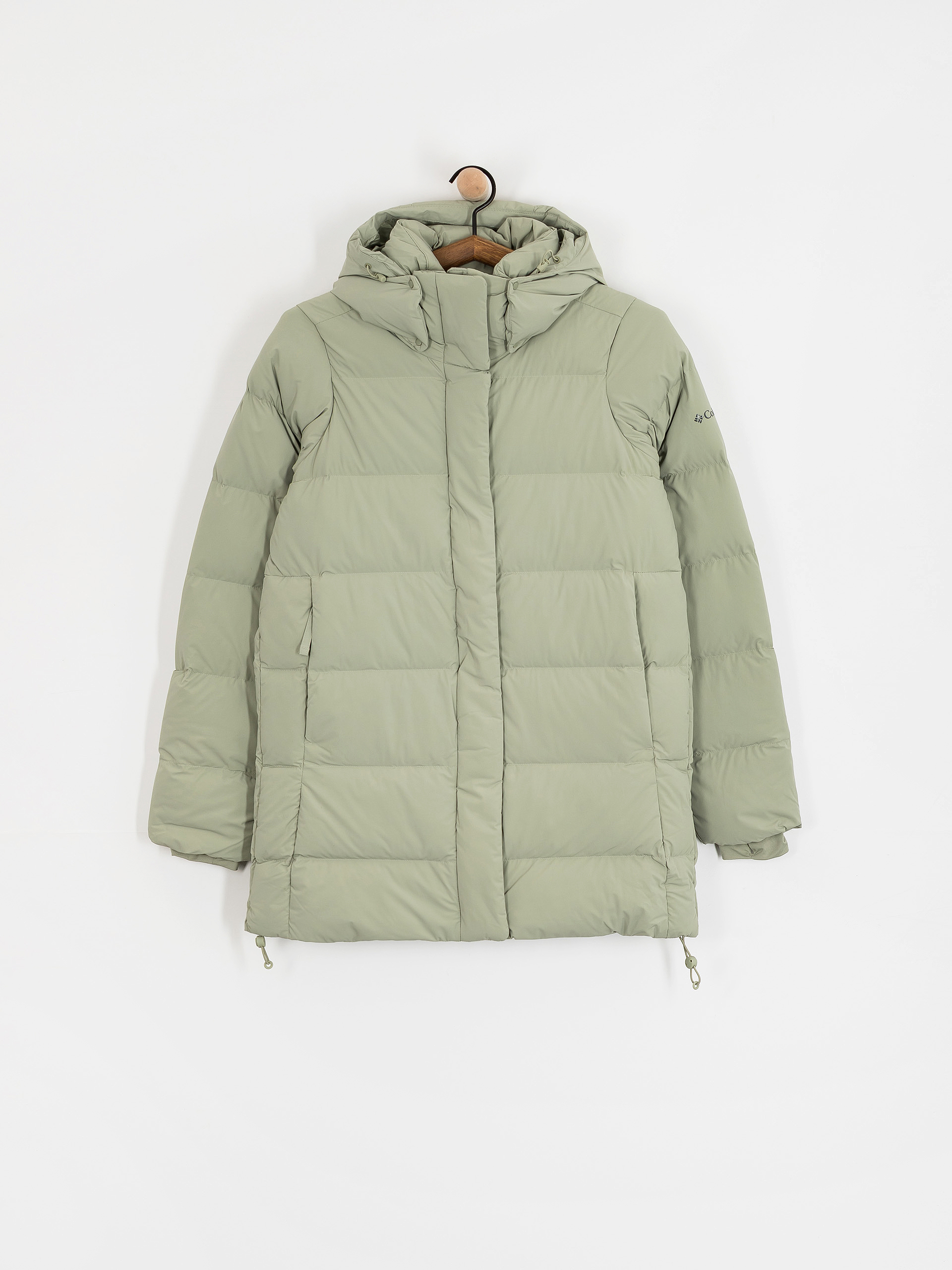 Bunda Columbia Amaze Puff Mid Hooded Wmn (safari)
