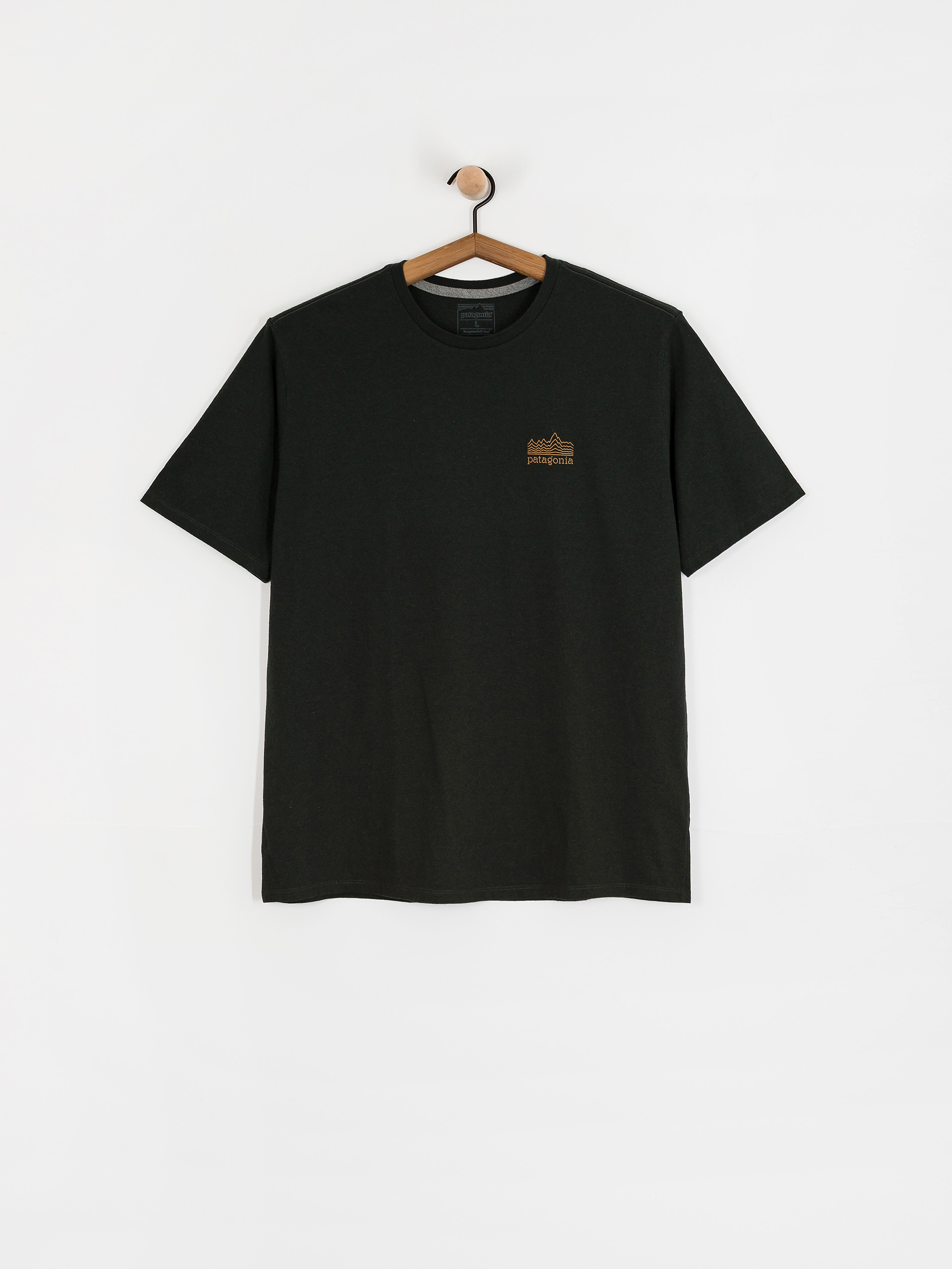 Tričko Patagonia Strataspire Responsibili (old growth green)