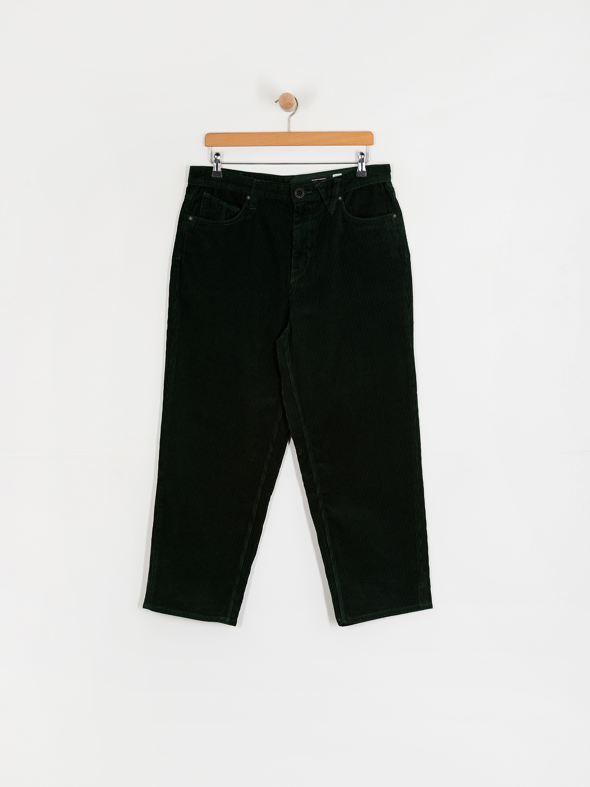 Nohavice Volcom Billow Tapered Cord (scarab)