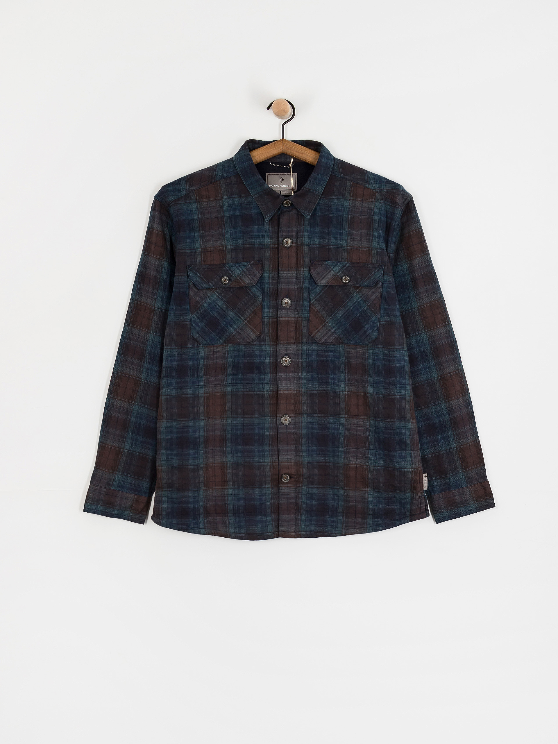 Košeľa Royal Robbins Snowcap Lined Flannel (naval tioga pld)