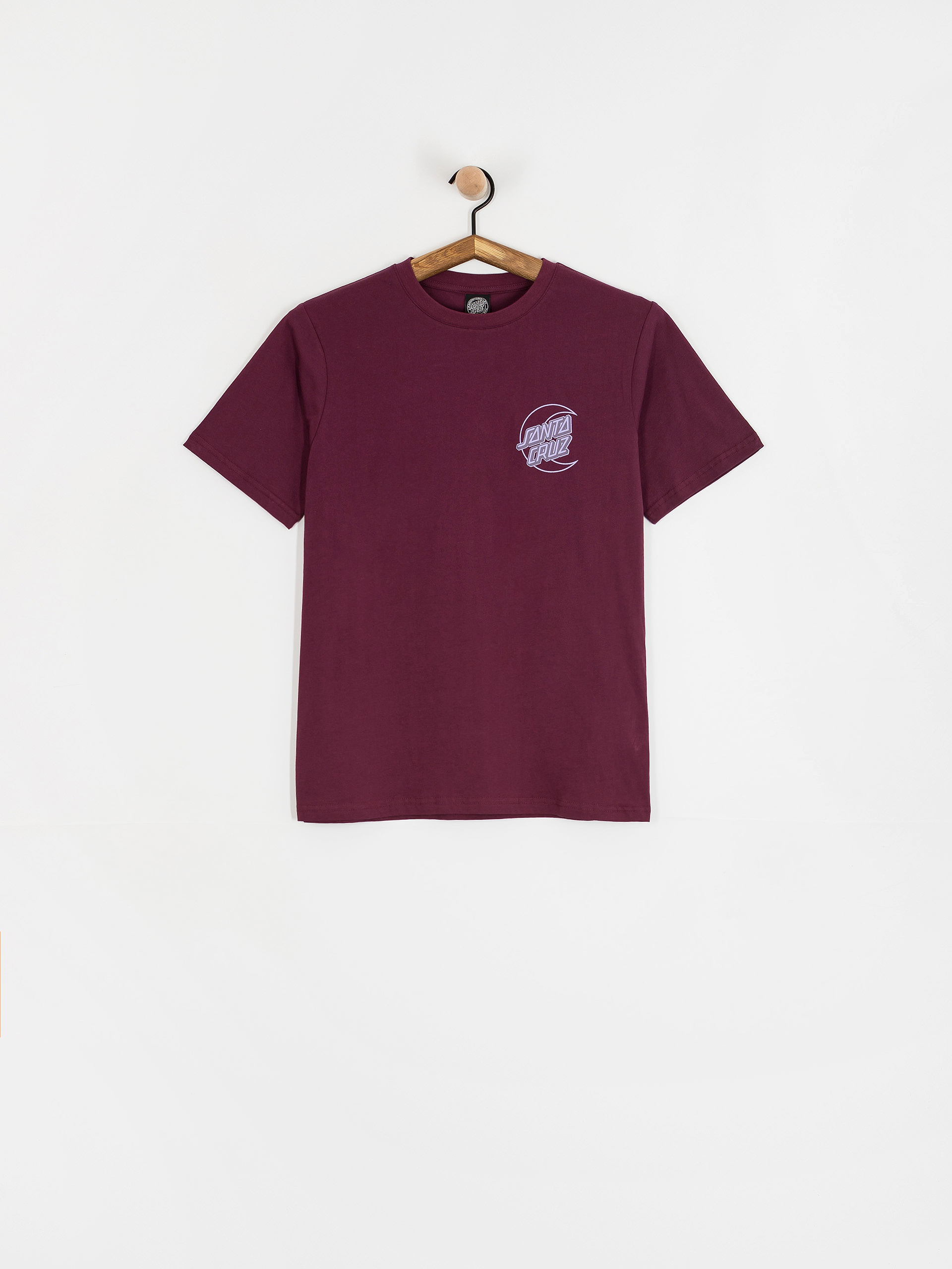 Tričko Santa Cruz Imprint Moon Dot Wmn (dark cherry)