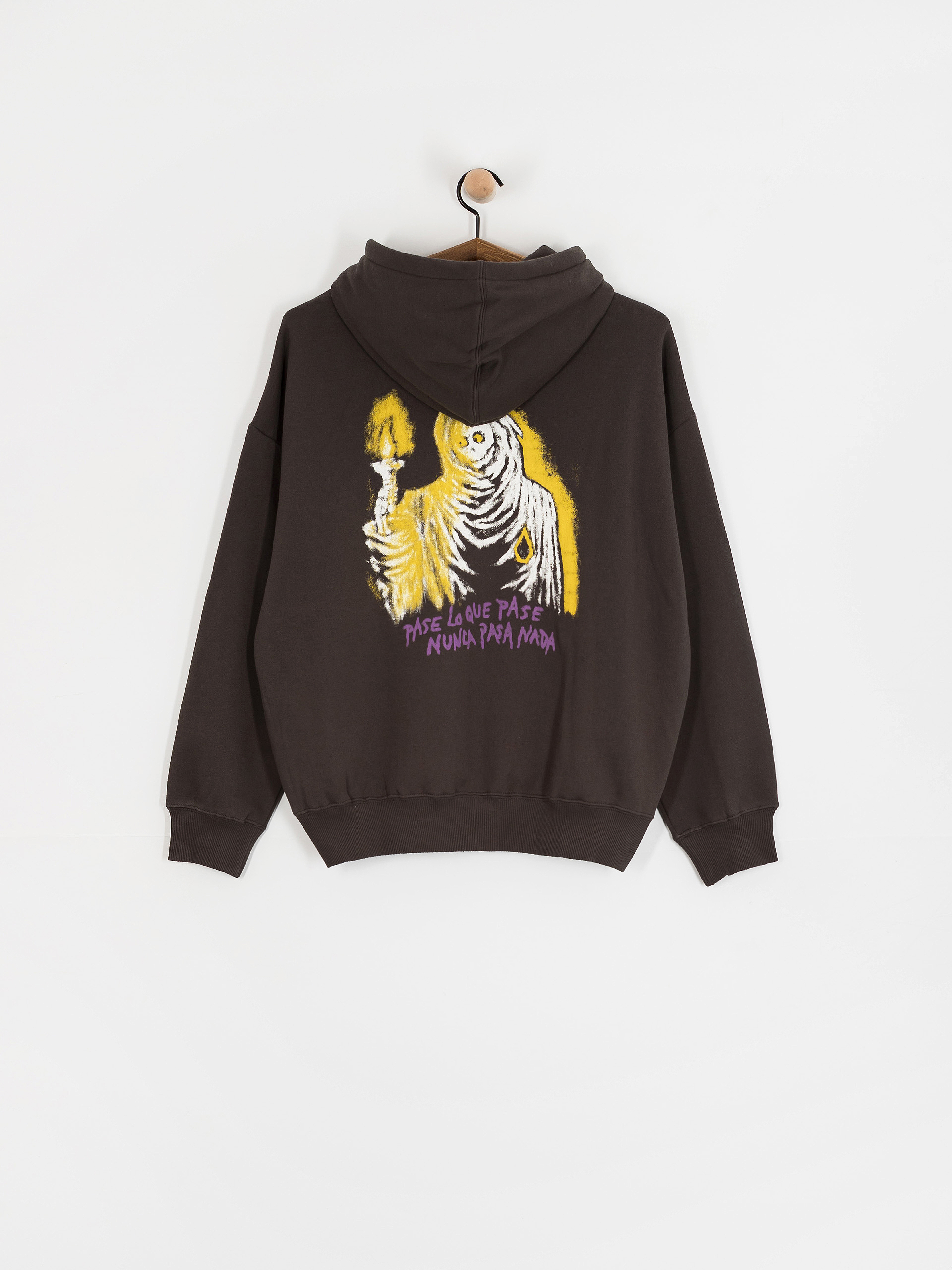 Mikina s kapucňou Volcom Moove On HD Wmn (vintage black)