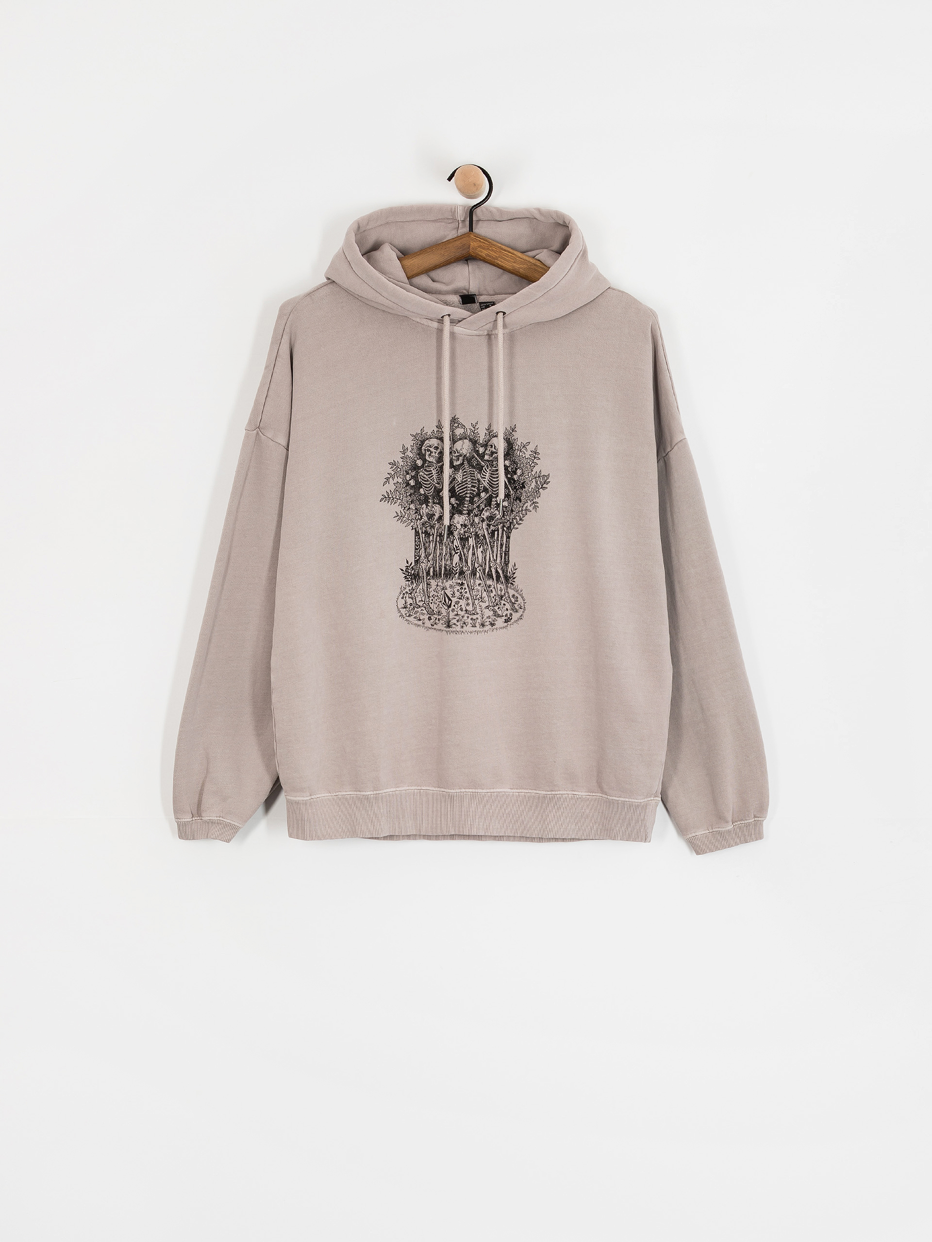 Mikina s kapucňou Volcom Radical Daze HD Wmn (khakiest)