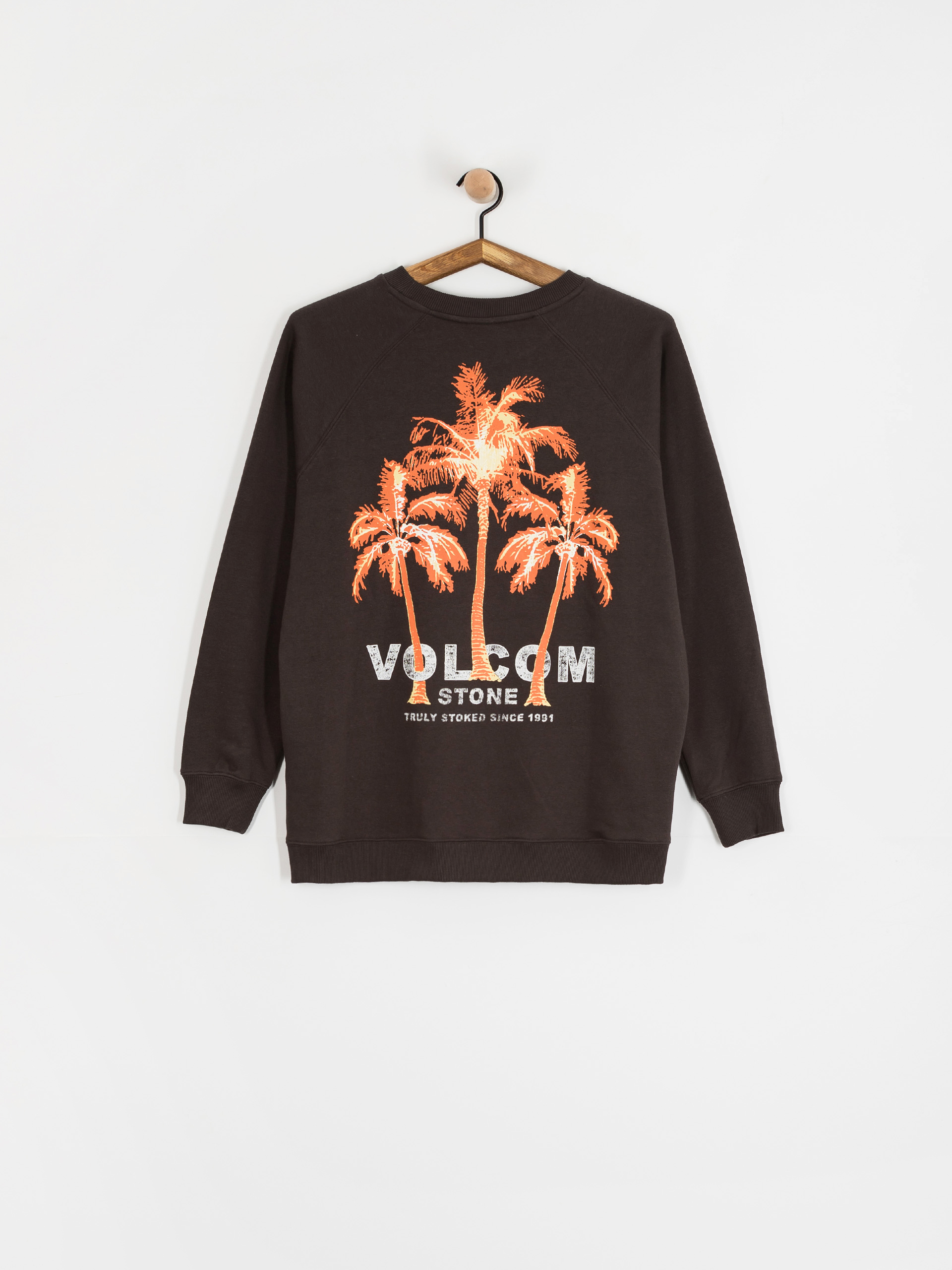 Mikina Volcom Stone Magic Crew Wmn (vintage black)