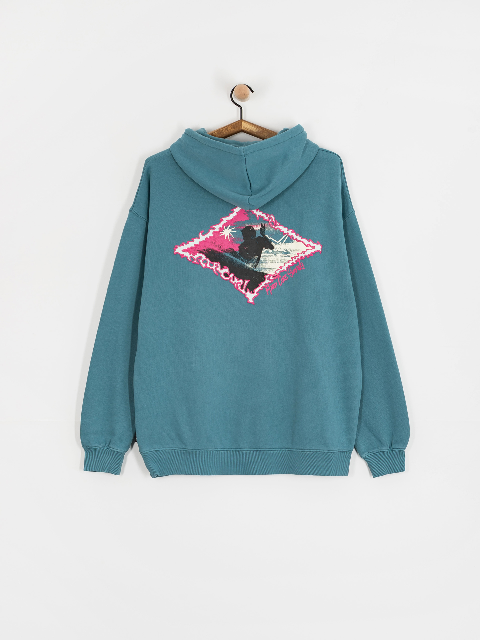 Mikina s kapucňou Rip Curl Raw Energy HD (storm blue)