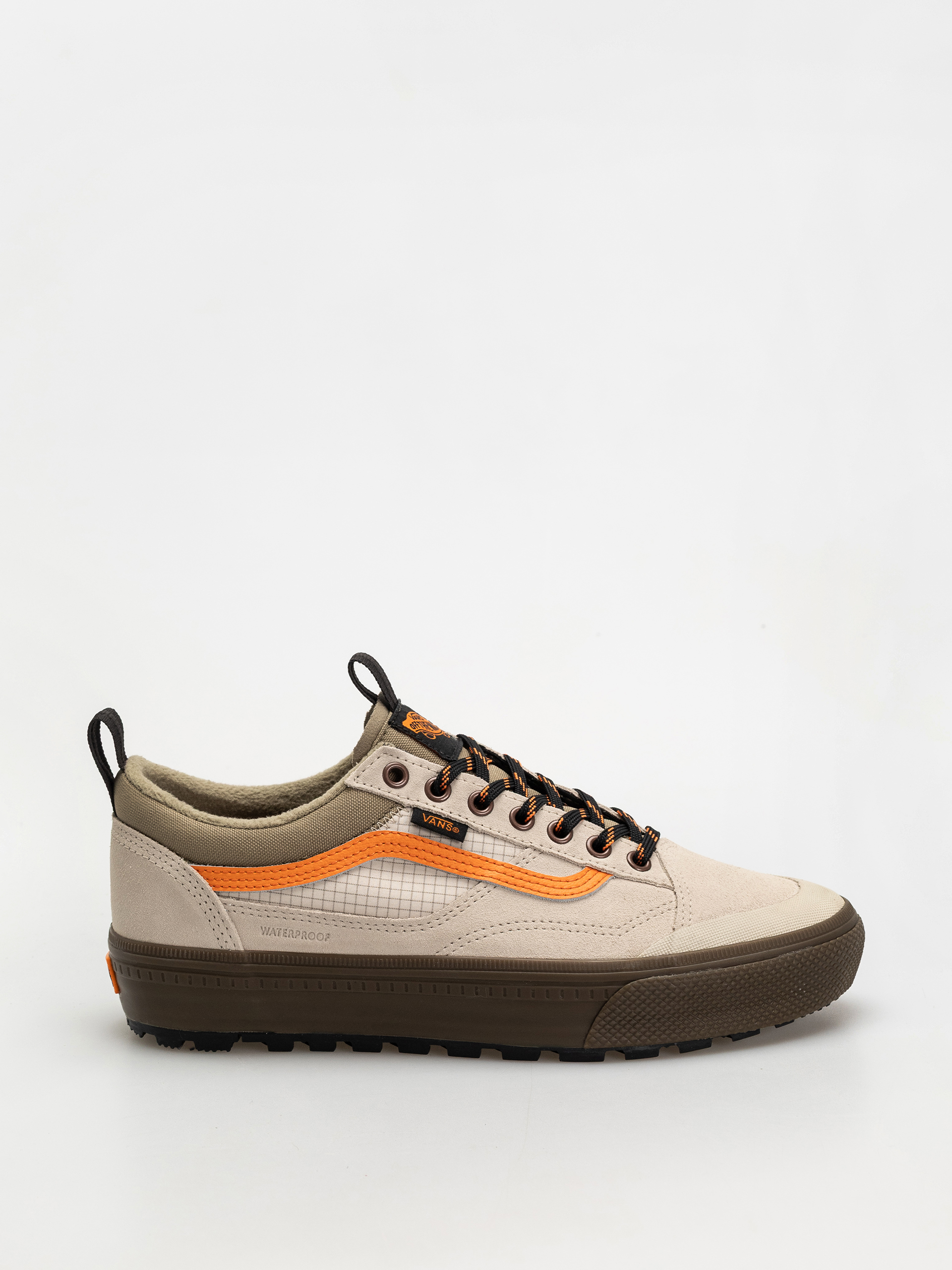 Topu00e1nky Vans Mte Old Skool Waterproof Insulated (taupe/orange)