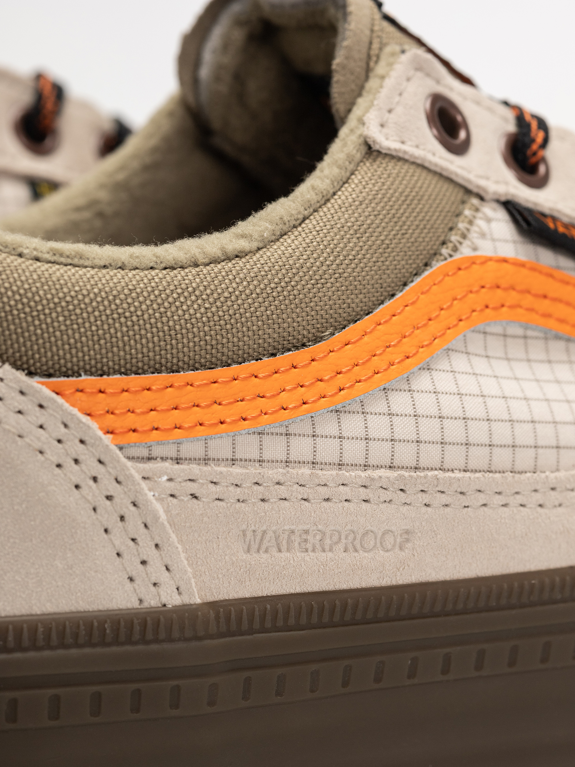 Topánky Vans Mte Old Skool Waterproof Insulated (taupe/orange)