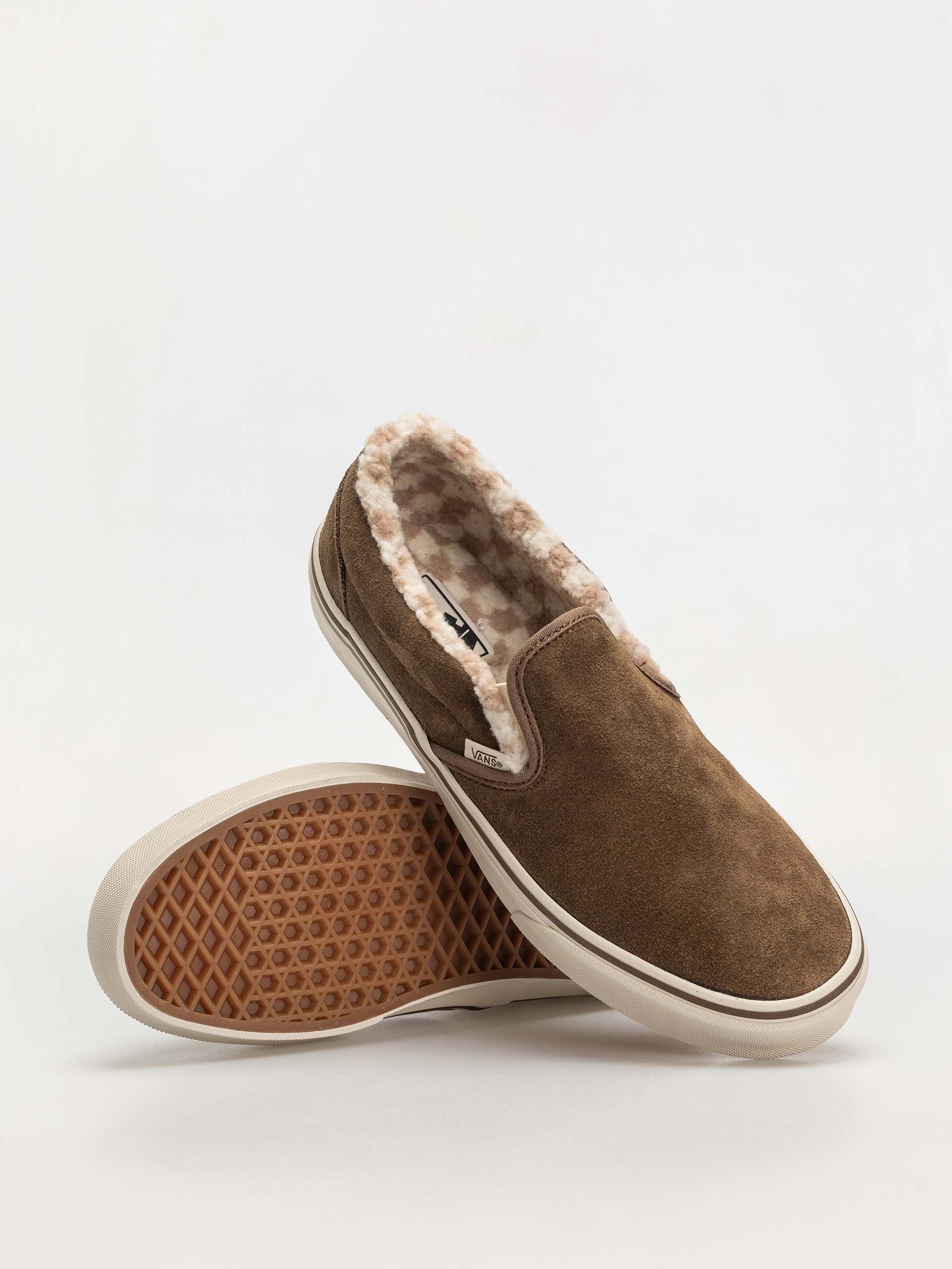 Topánky Vans Classic Slip On (cozy hug sepia)