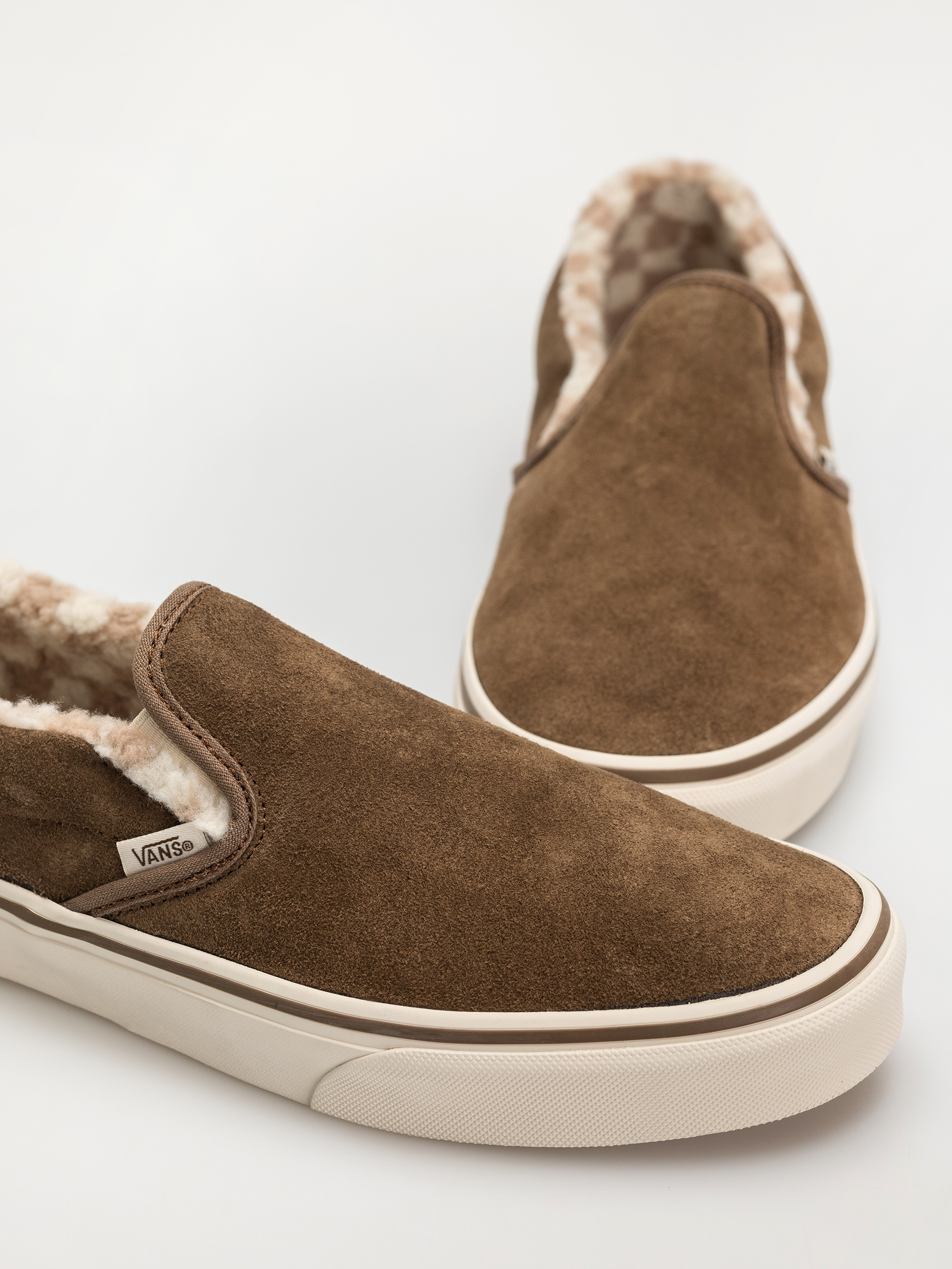 Topánky Vans Classic Slip On (cozy hug sepia)