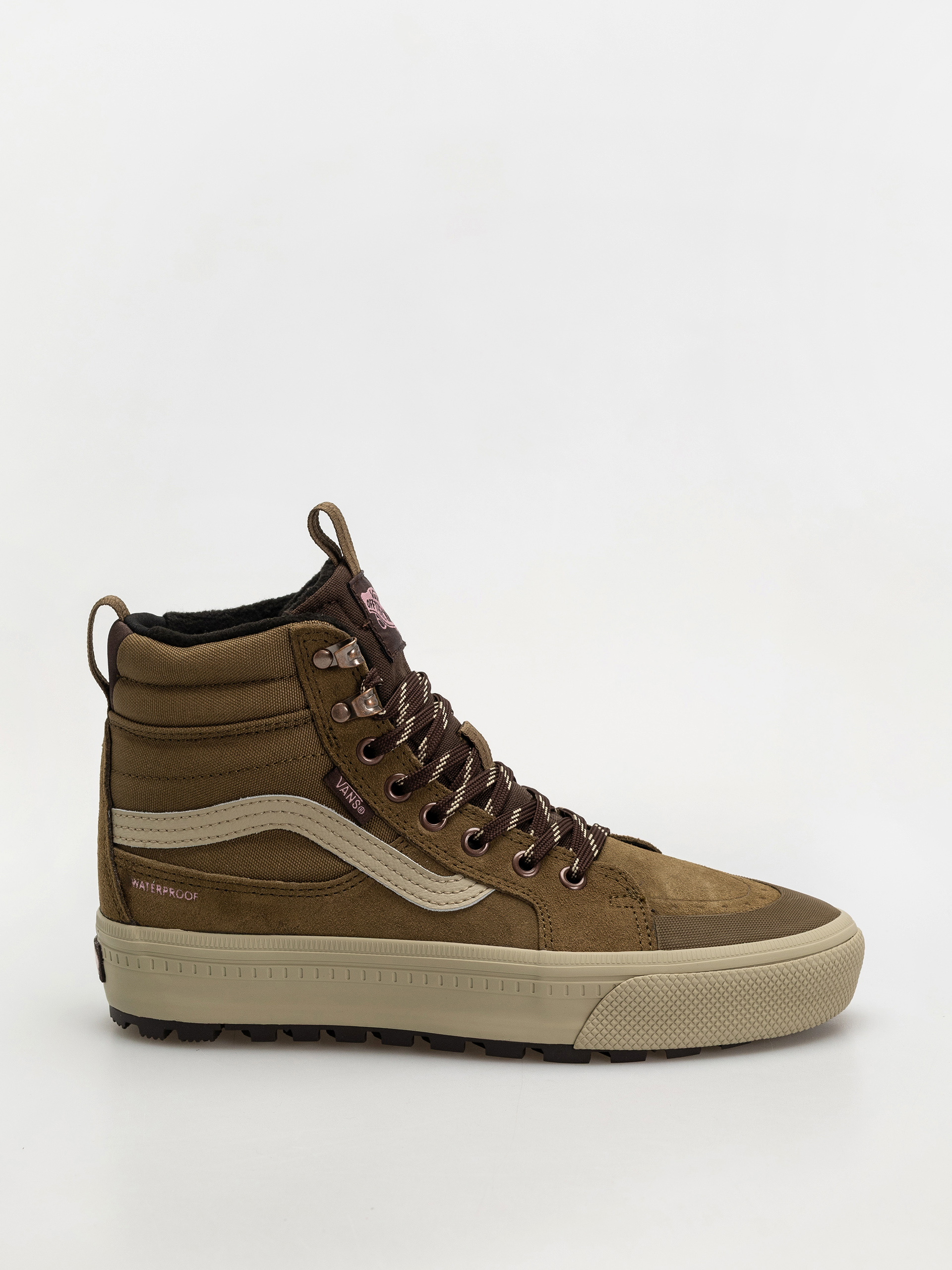 Topánky Vans Mte Sk8 Hi Waterproof Insulated (brown/pink)