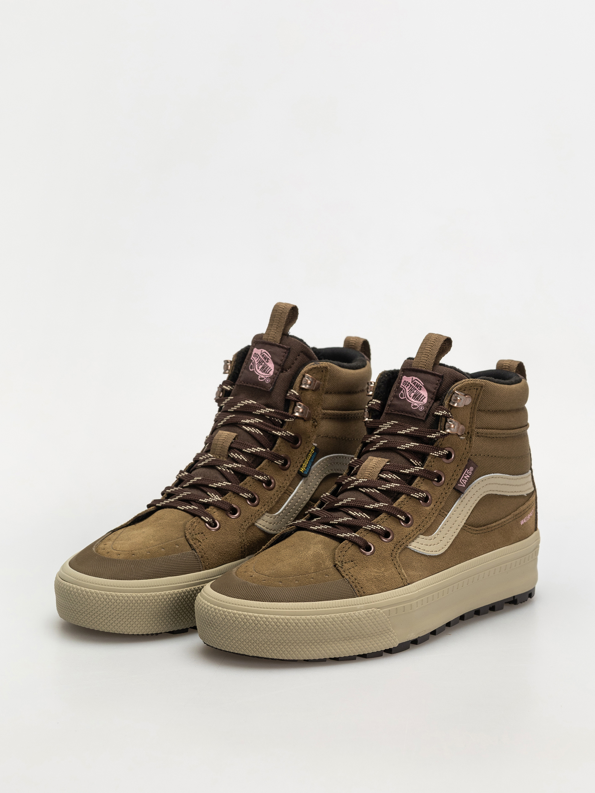 Topánky Vans Mte Sk8 Hi Waterproof Insulated (brown/pink)