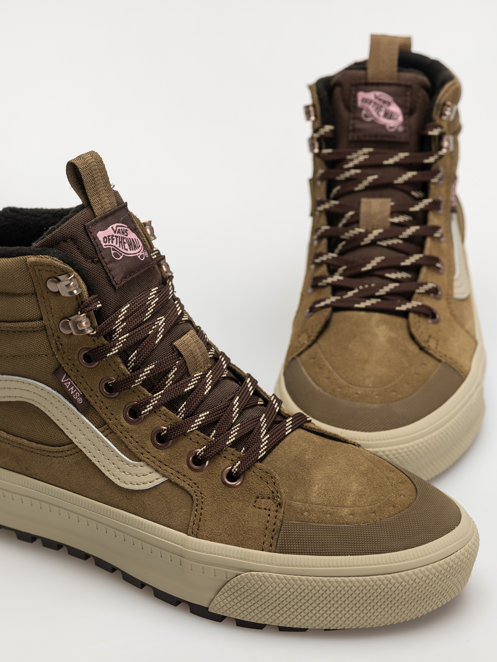 Topánky Vans Mte Sk8 Hi Waterproof Insulated (brown/pink)
