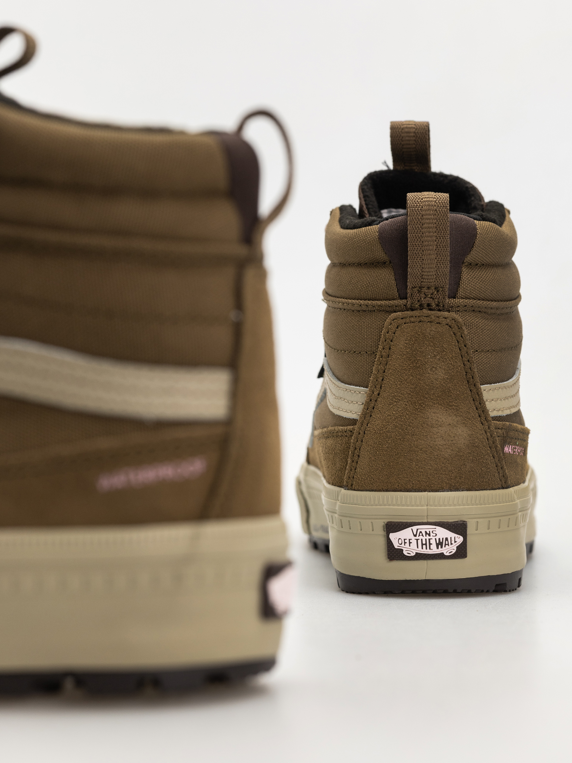 Topánky Vans Mte Sk8 Hi Waterproof Insulated (brown/pink)