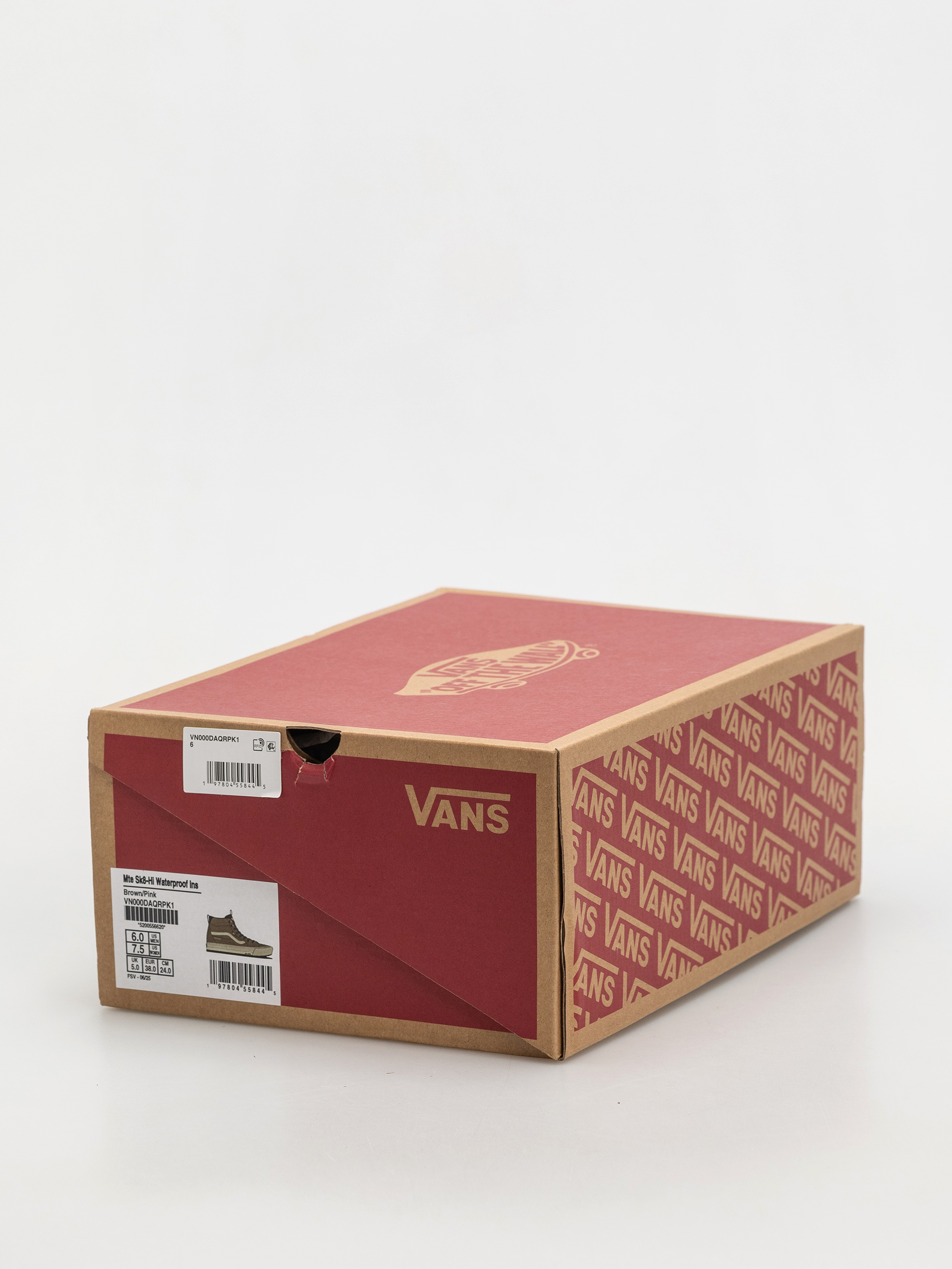 Topánky Vans Mte Sk8 Hi Waterproof Insulated (brown/pink)