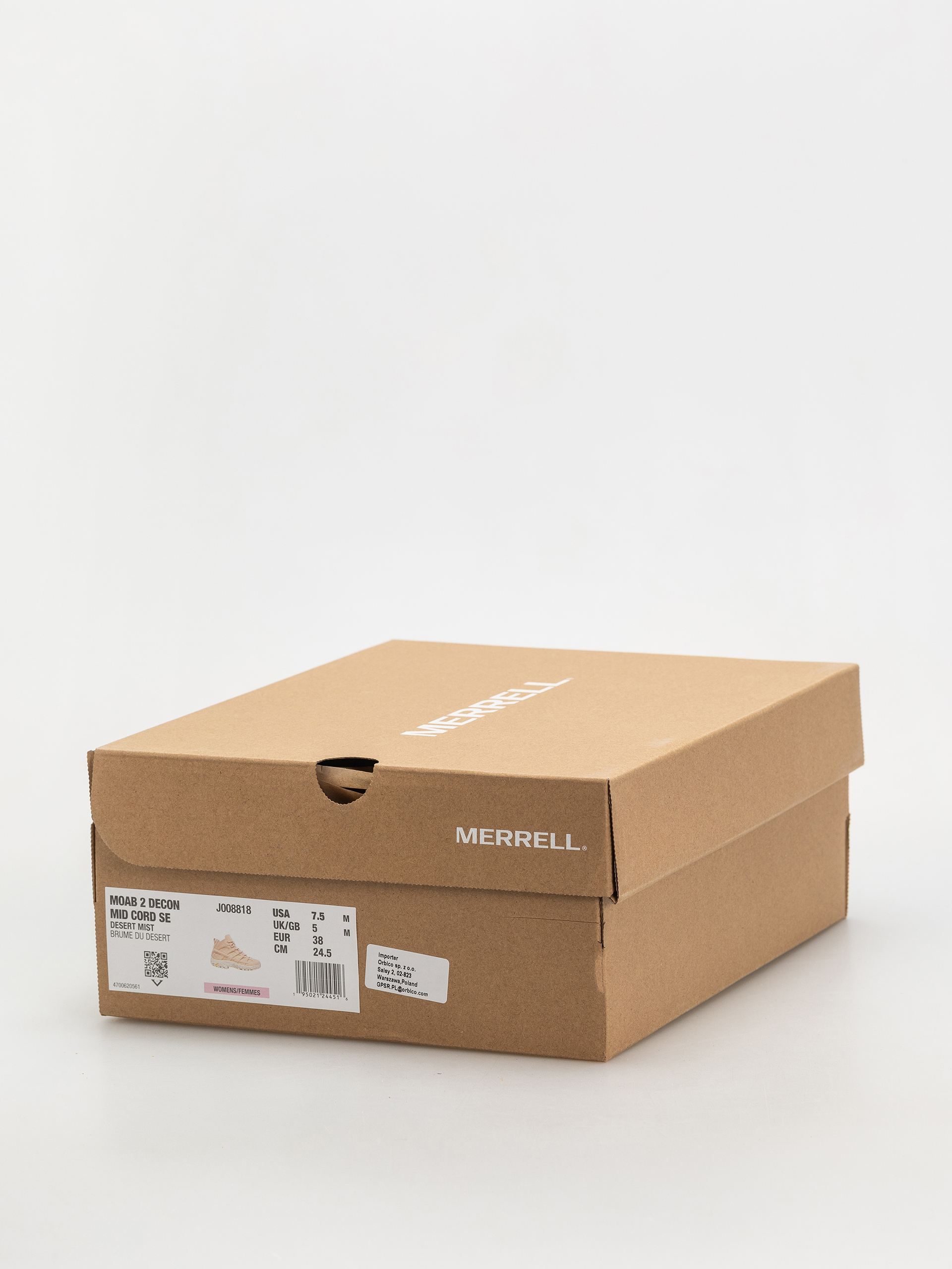 Topánky Merrell Moab 2 Decon Mid Cord Se Wmn (desert mist)
