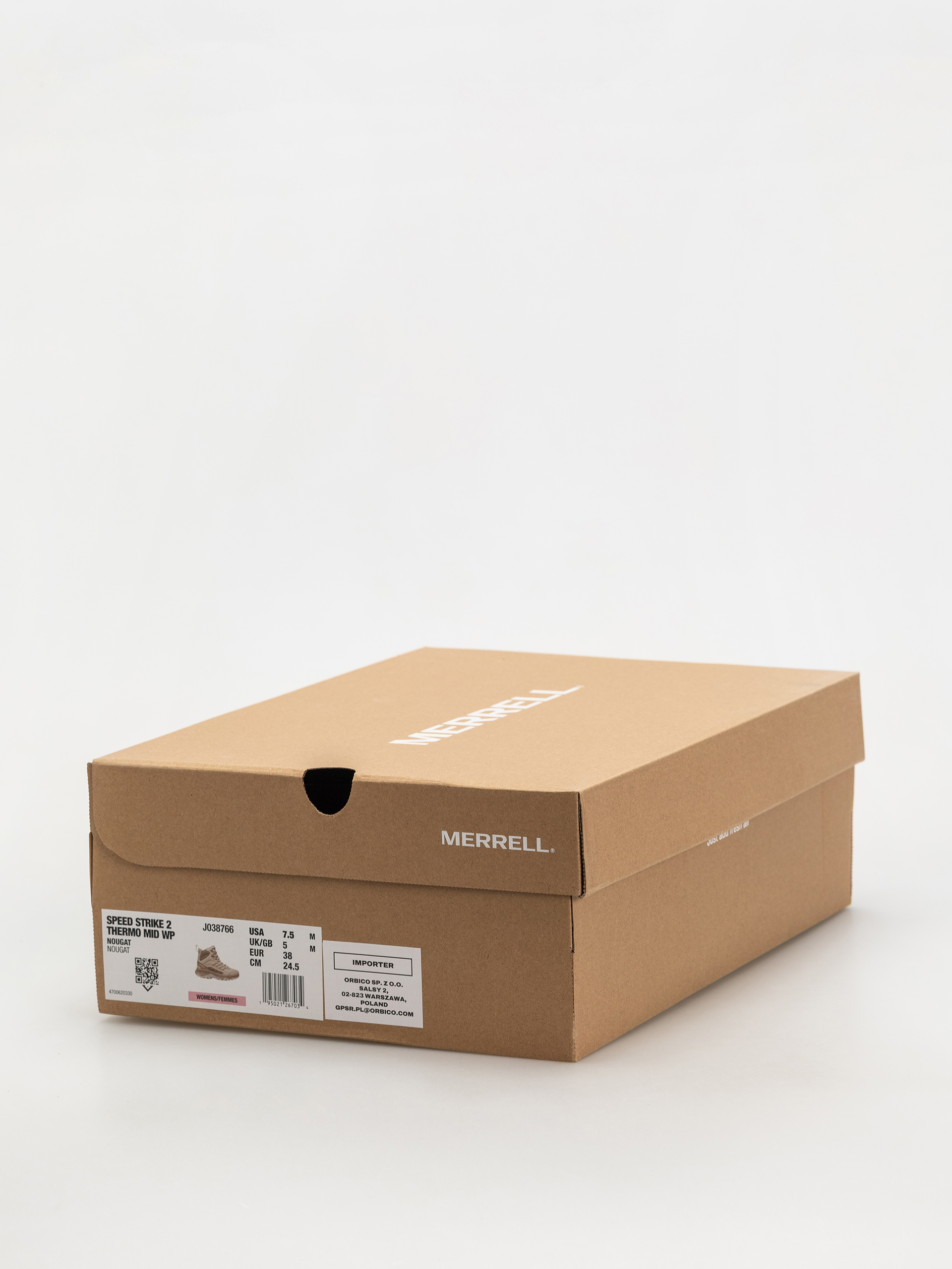 Topánky Merrell Speed Strike 2 Thermo Mid Wp Wmn (nougat)