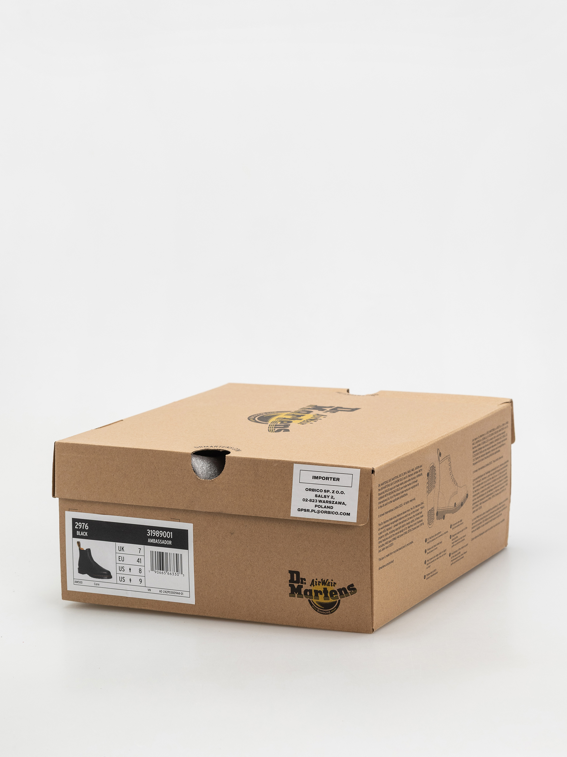 Topánky Dr. Martens 2976 Chelsea (black ambassador)