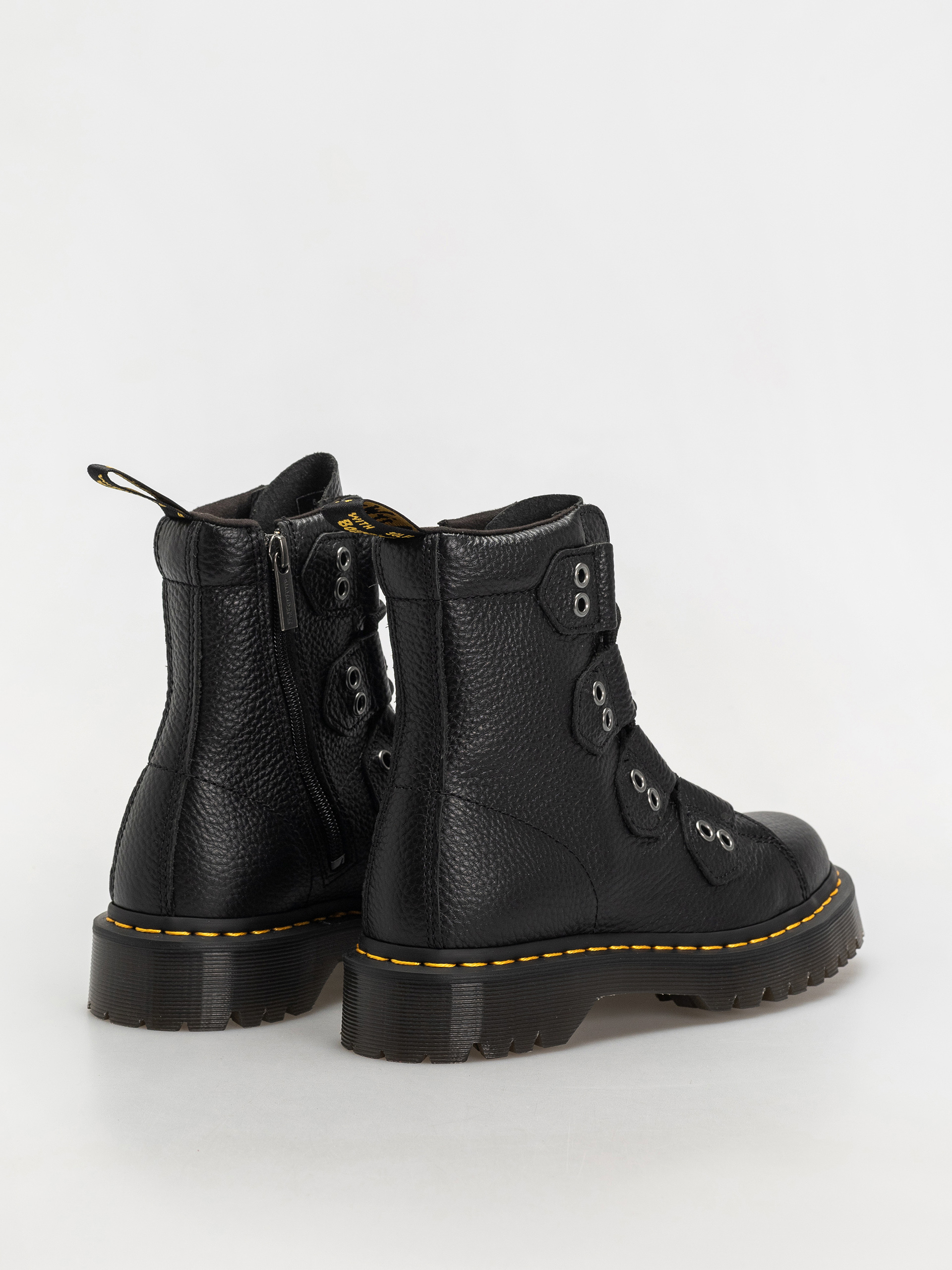 Topánky Dr. Martens 1460 LTT 4 Tie Wmn (black milled nappa)