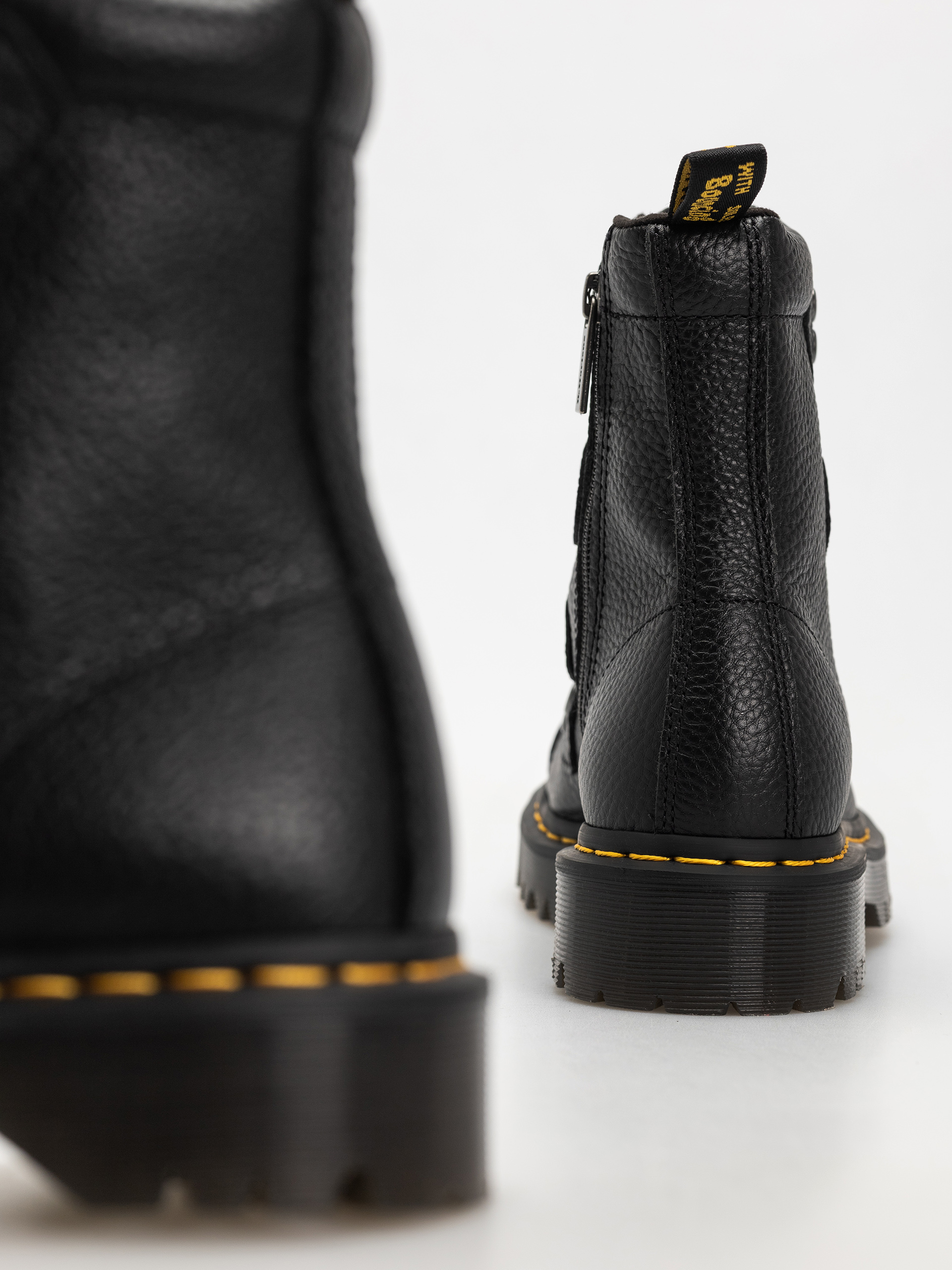Topánky Dr. Martens 1460 LTT 4 Tie Wmn (black milled nappa)