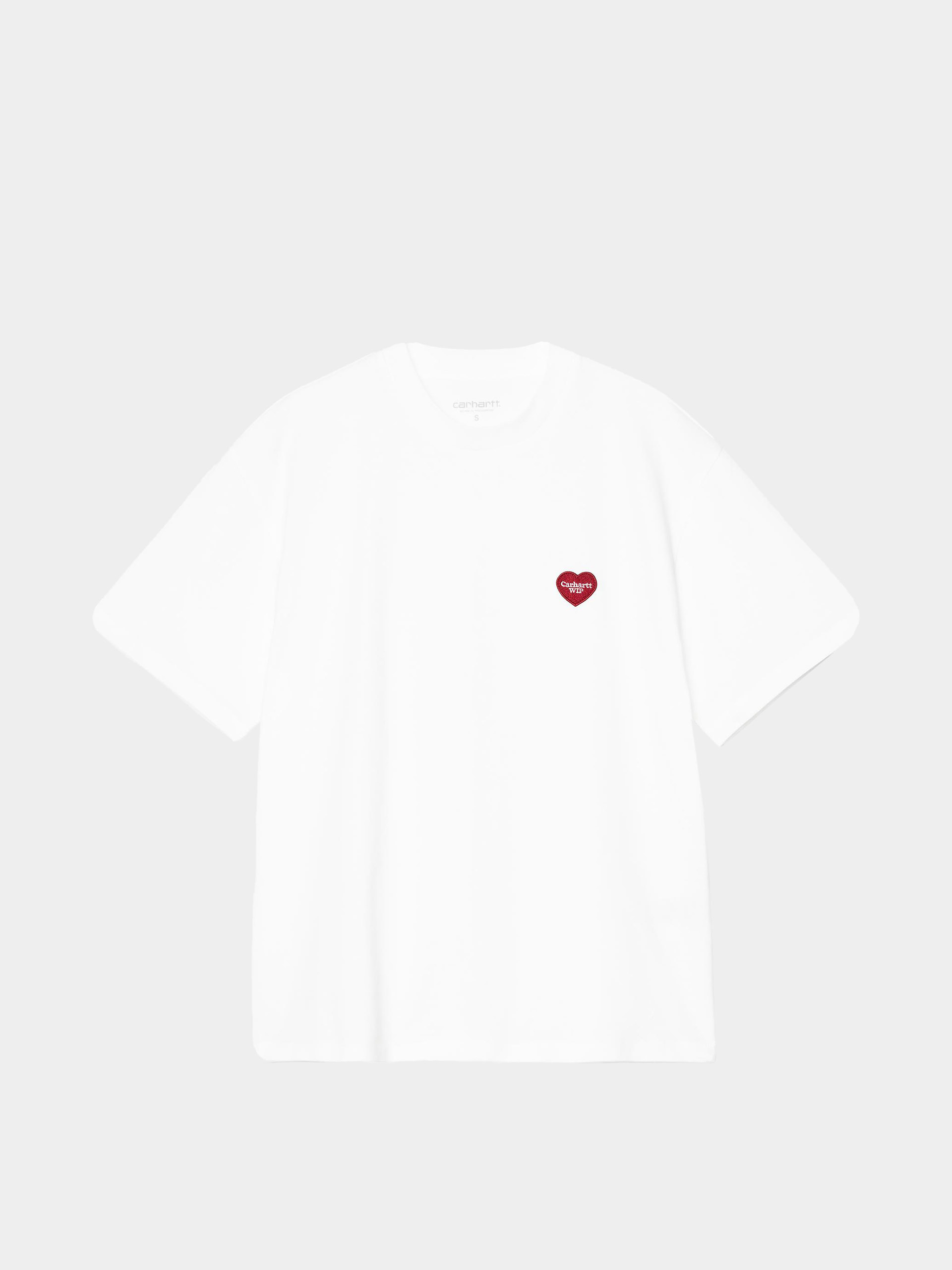 Triu010dko Carhartt WIP Heart Patch Wmn (white/red)