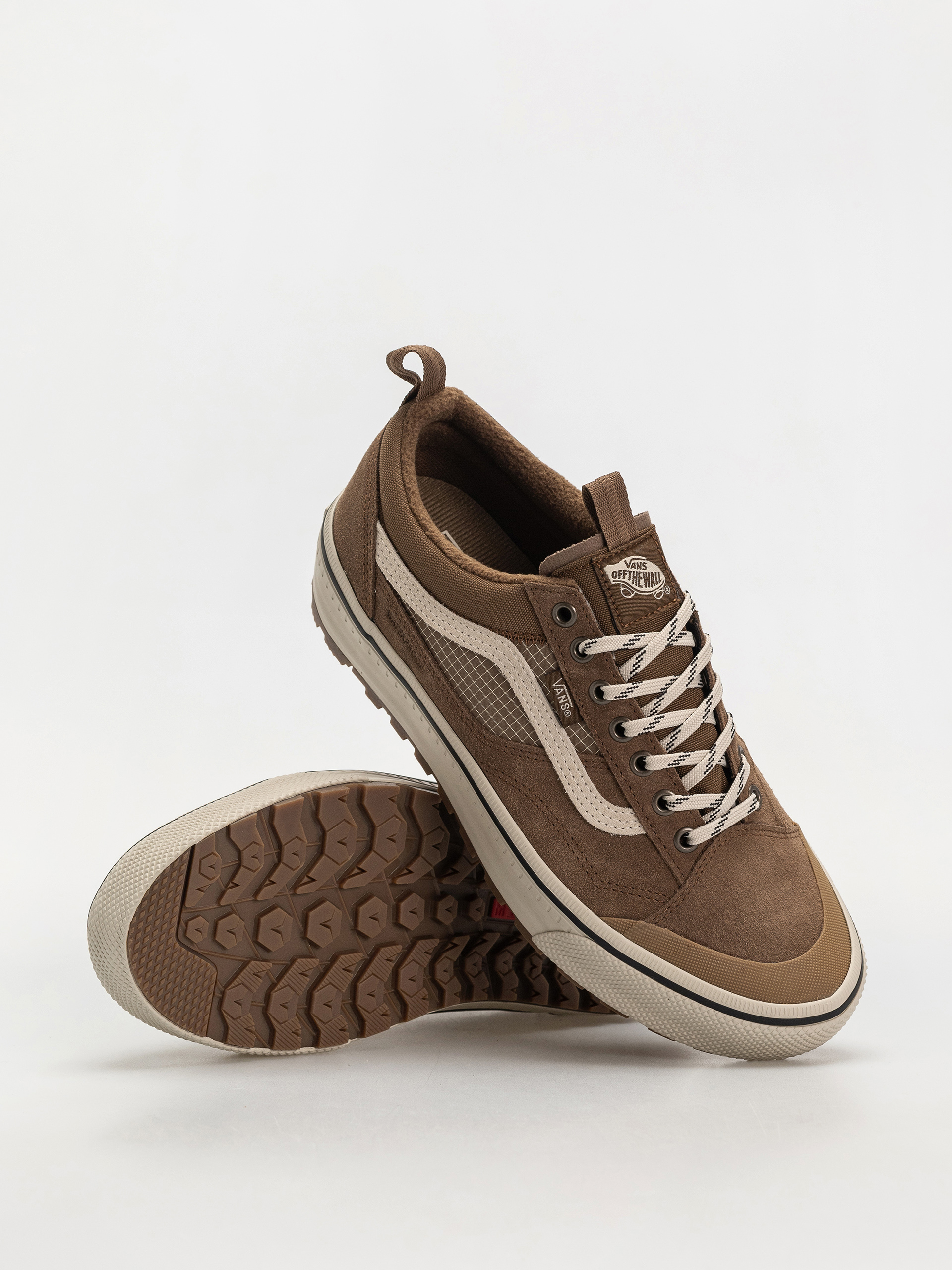 Topánky Vans Mte Old Skool Waterproof Insulated (brown/gum)