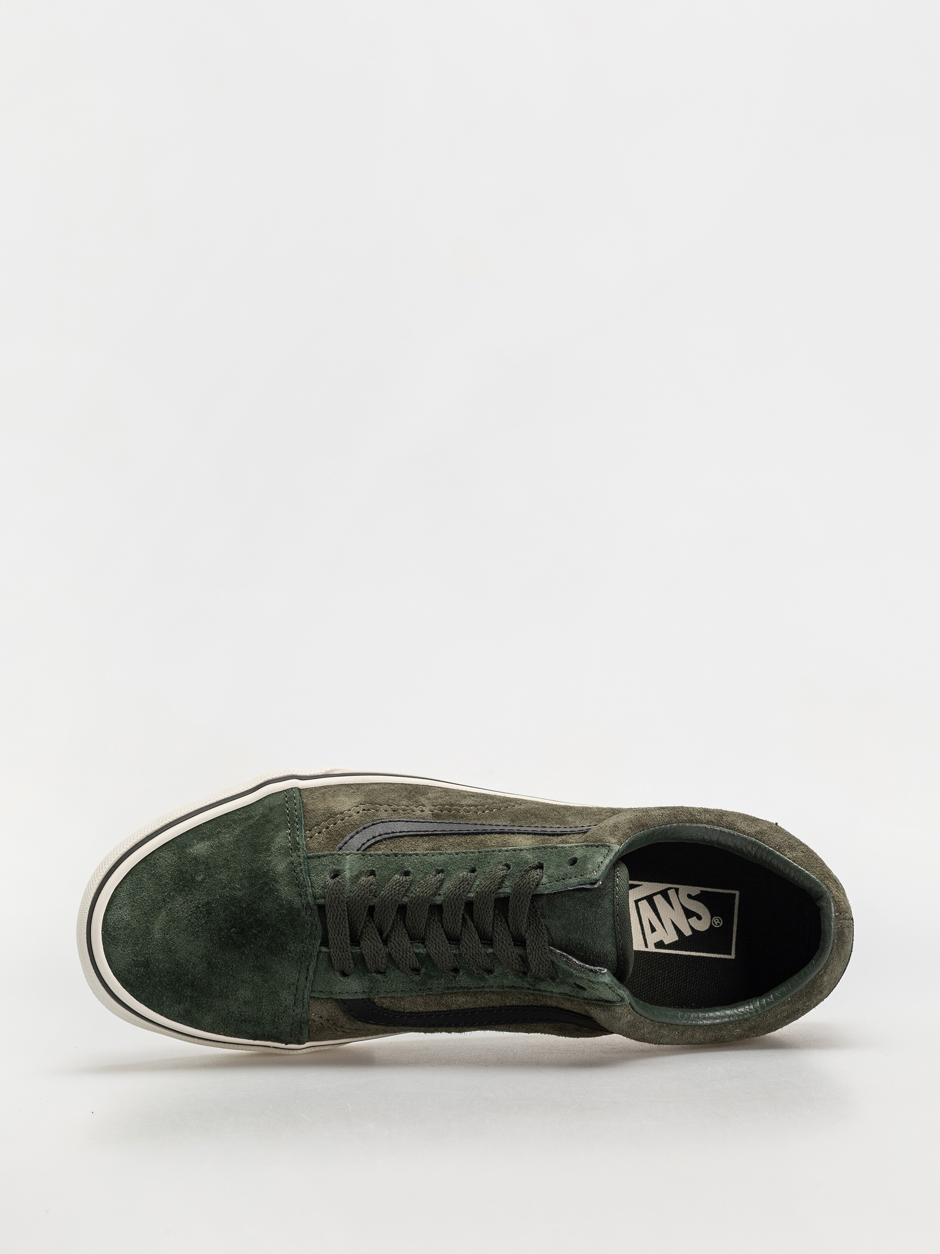 Topánky Vans Old Skool (pig suede green/multi)