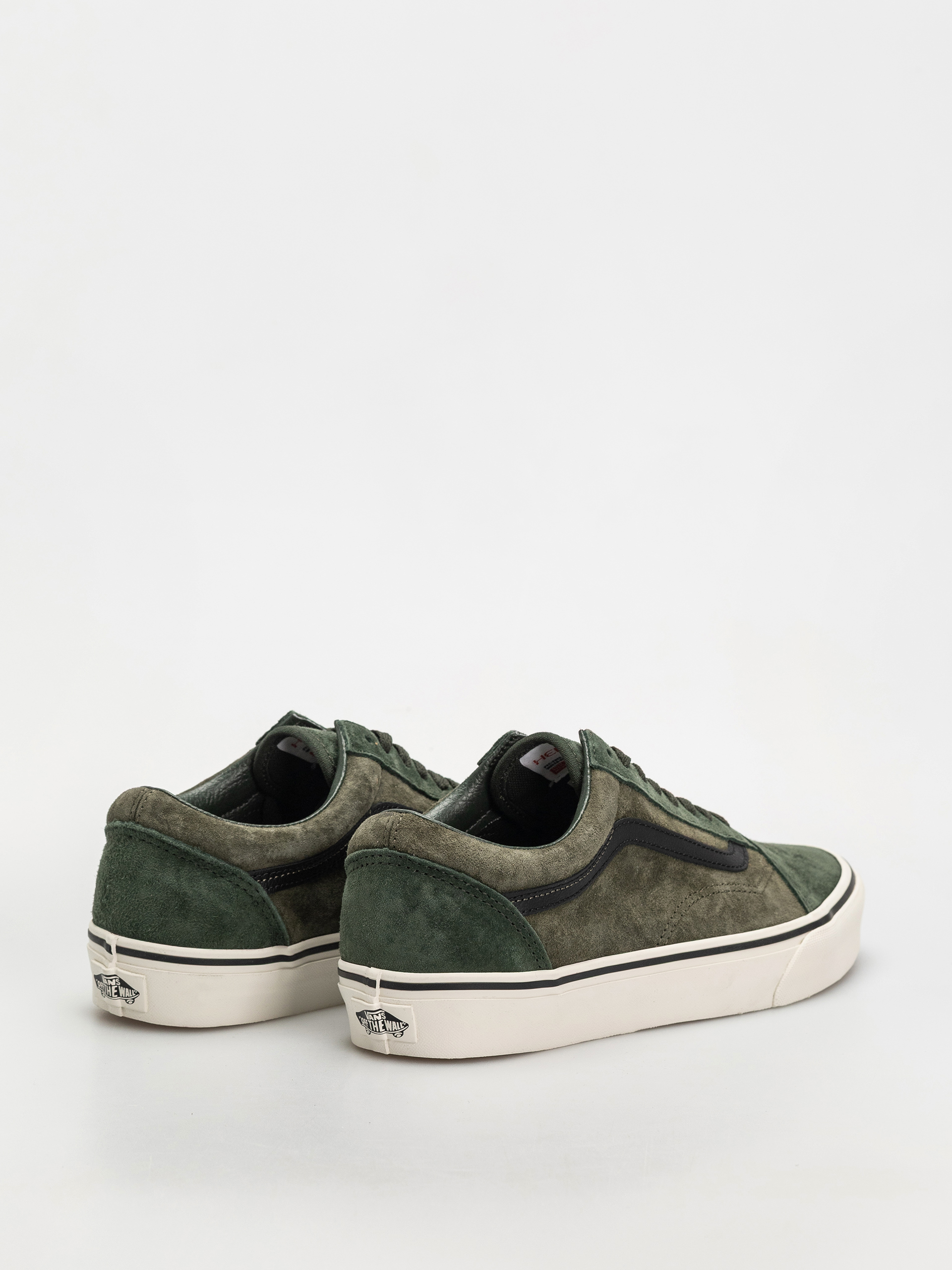 Topánky Vans Old Skool (pig suede green/multi)