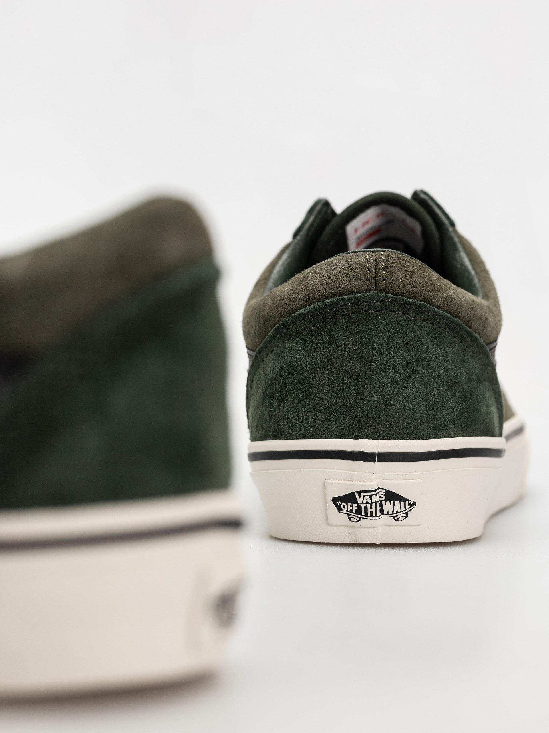 Topánky Vans Old Skool (pig suede green/multi)