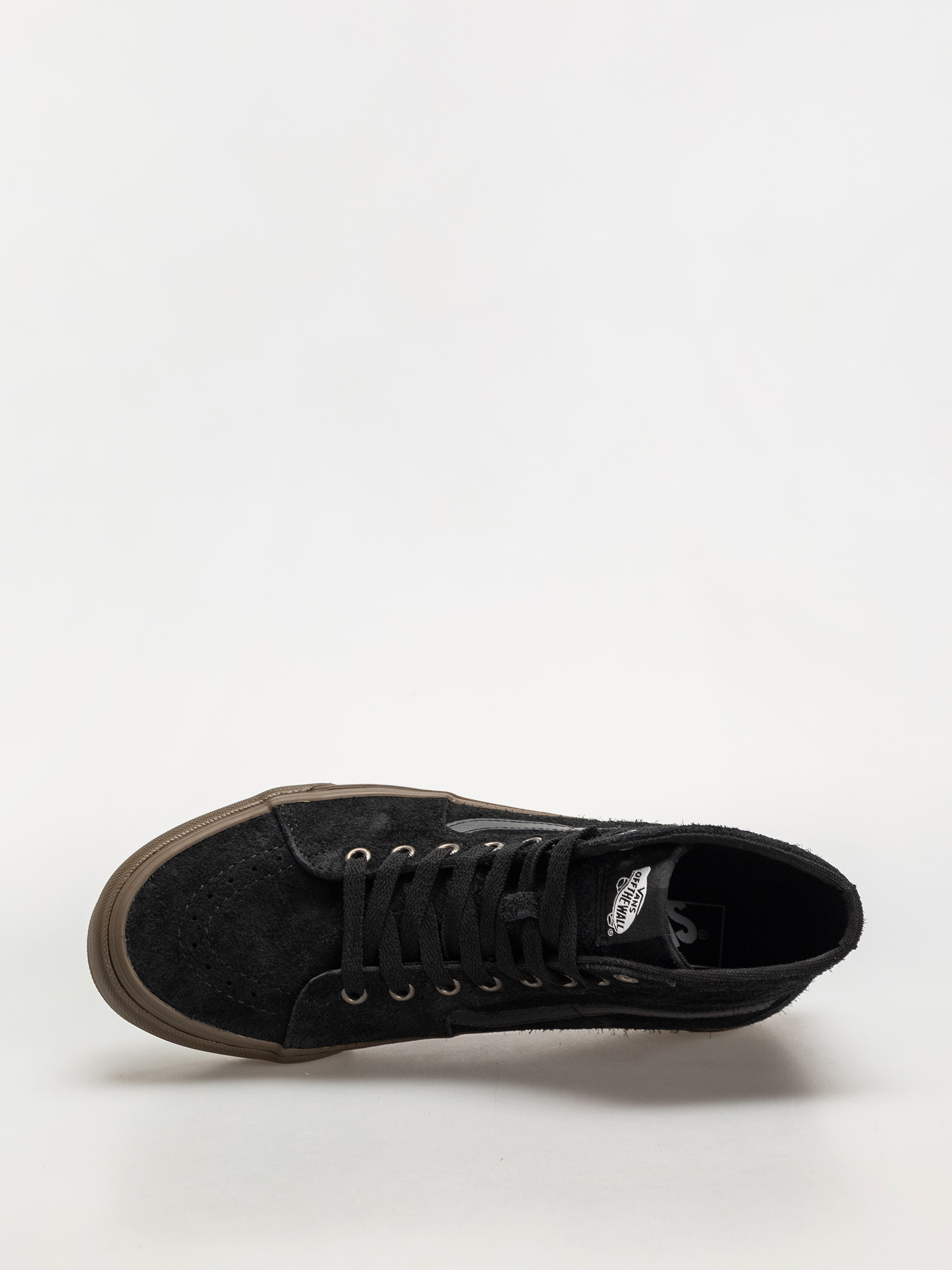 Topánky Vans Sk8 Hi Tapered (hairy suede black/gum)