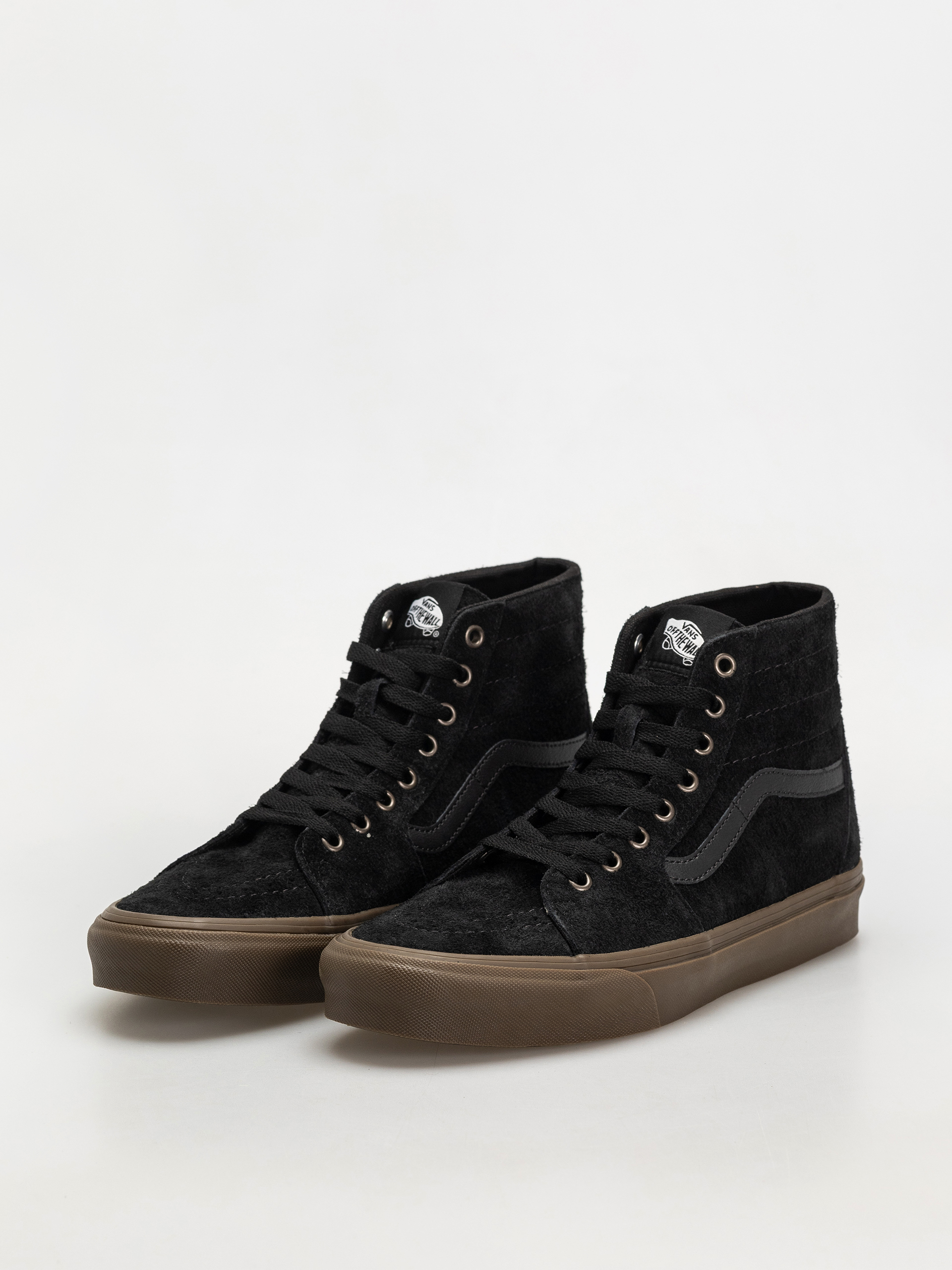Topánky Vans Sk8 Hi Tapered (hairy suede black/gum)