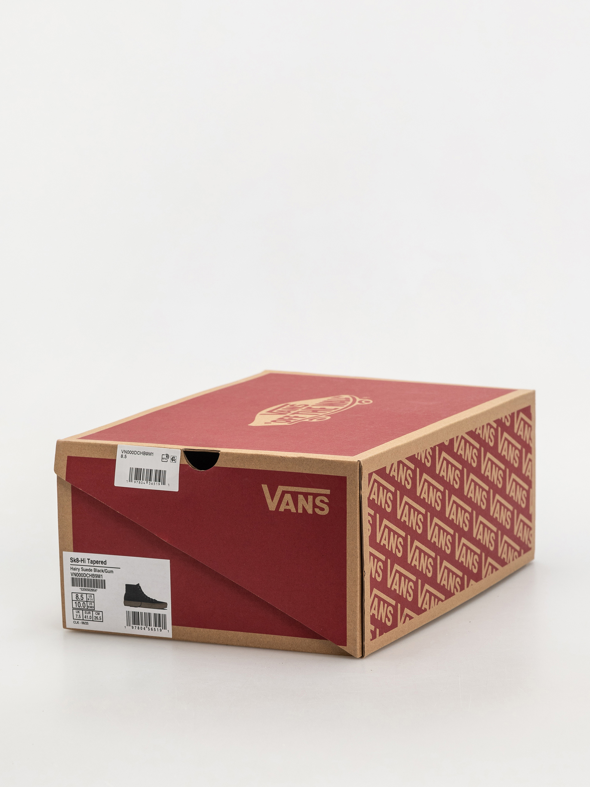 Topánky Vans Sk8 Hi Tapered (hairy suede black/gum)