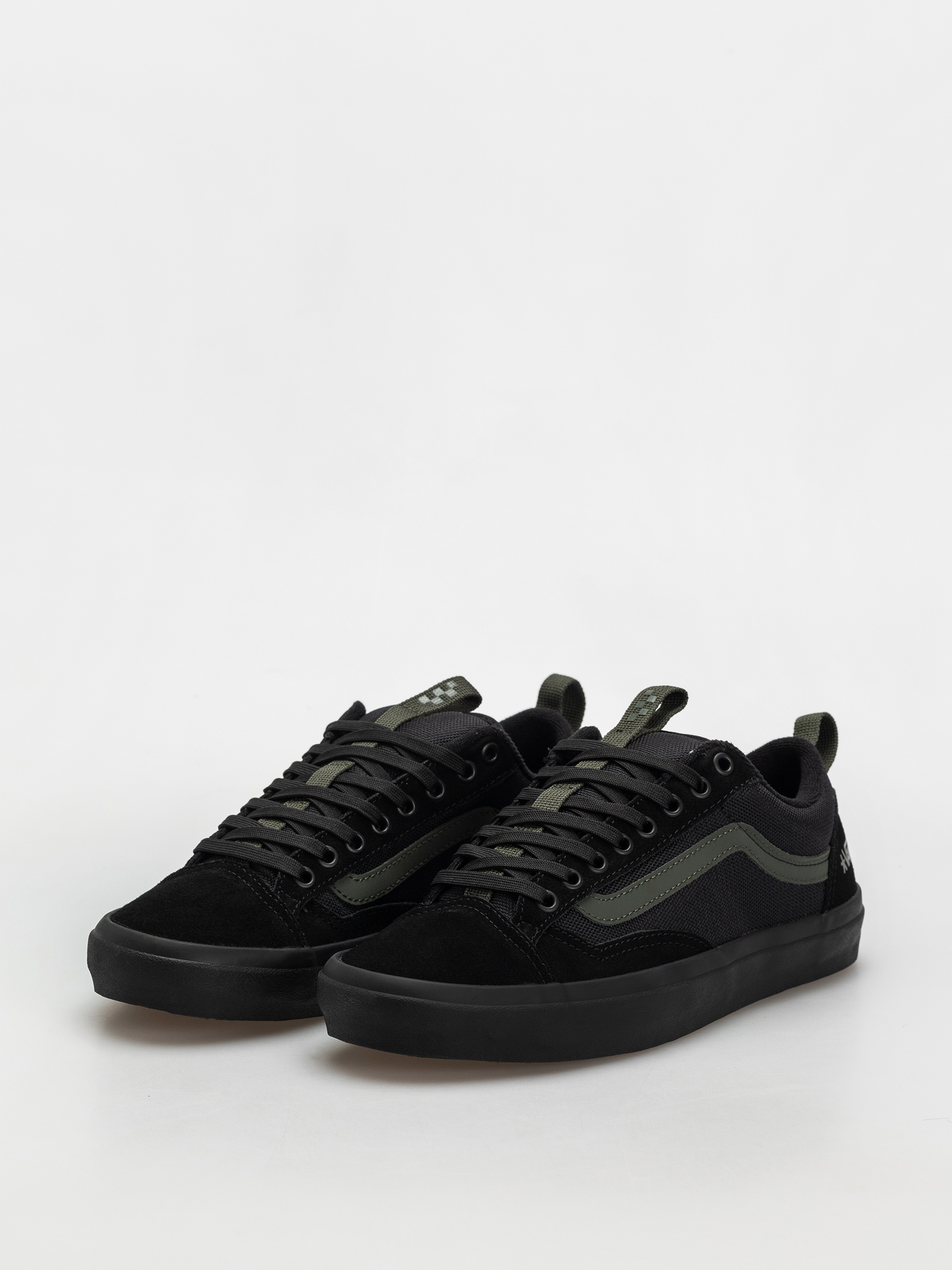 Topánky Vans Skate Old Skool 36 + (atiba black/dark green)