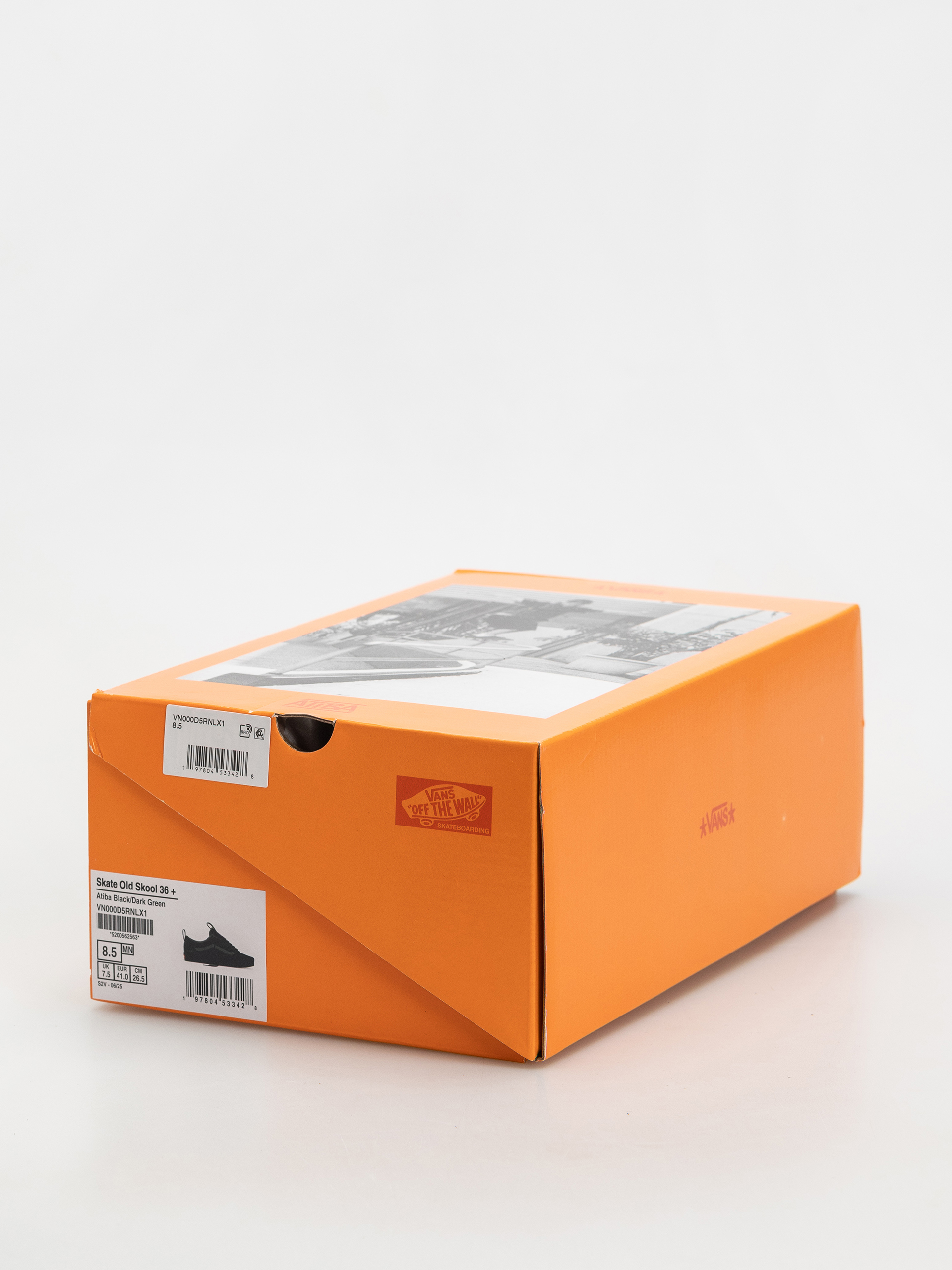 Topánky Vans Skate Old Skool 36 + (atiba black/dark green)