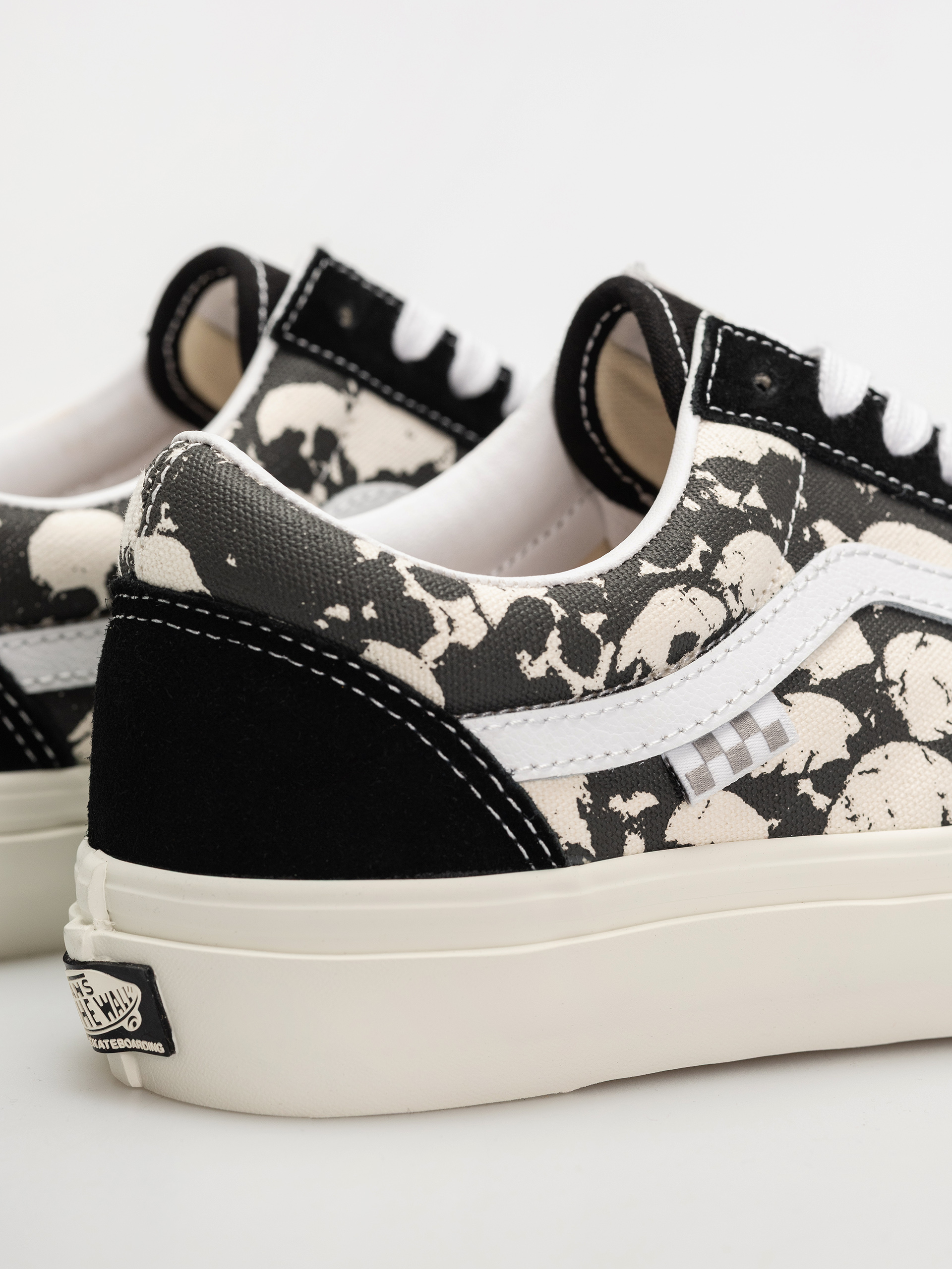 Topánky Vans Skate Old Skool (skull pile black/white/gum)