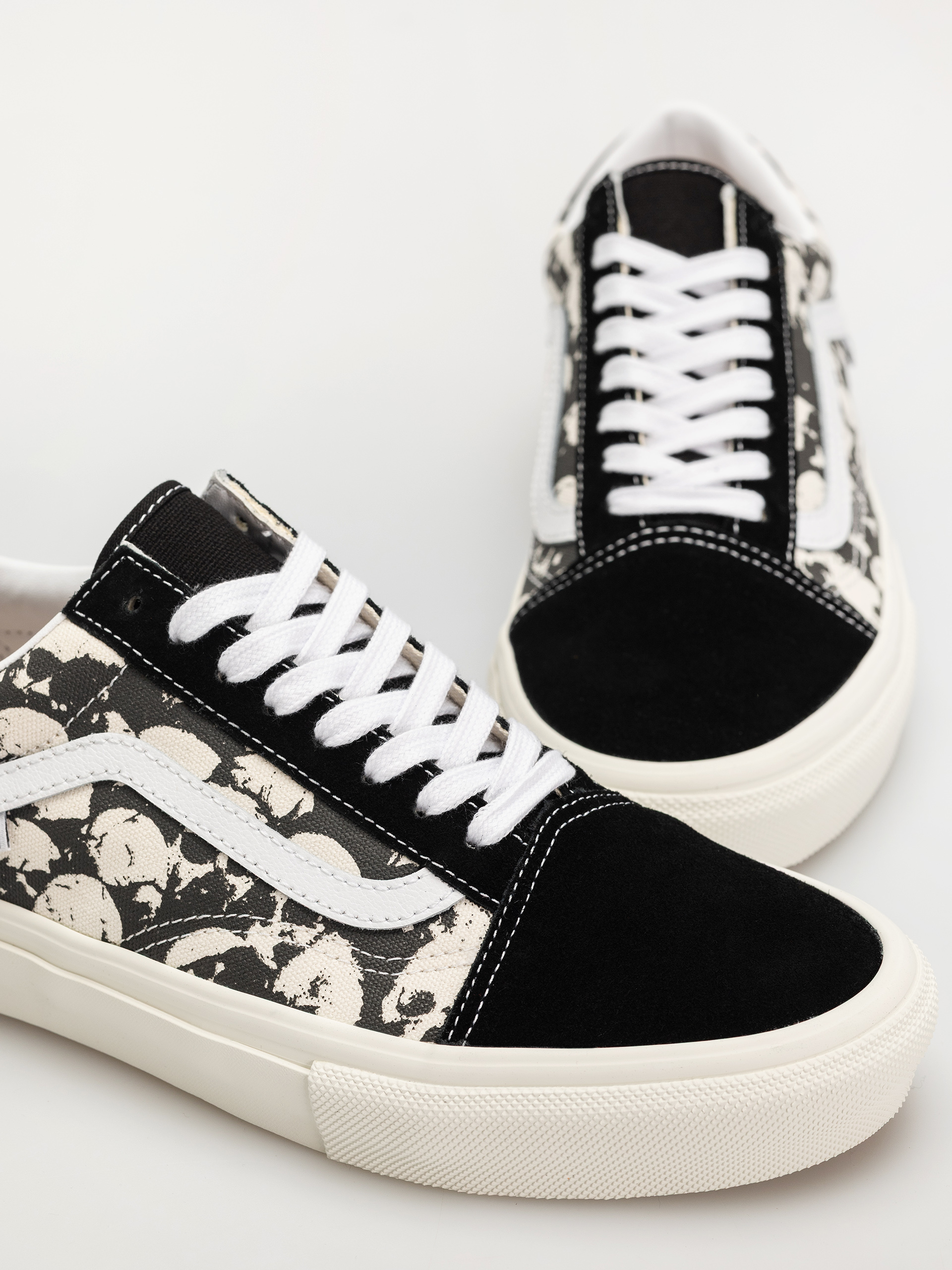 Topánky Vans Skate Old Skool (skull pile black/white/gum)