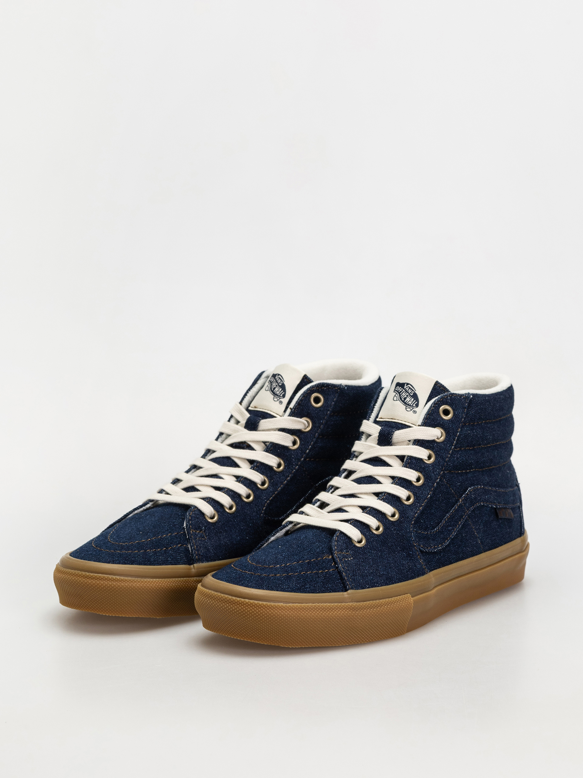 Topánky Vans Skate Sk8 Hi (blue denim)